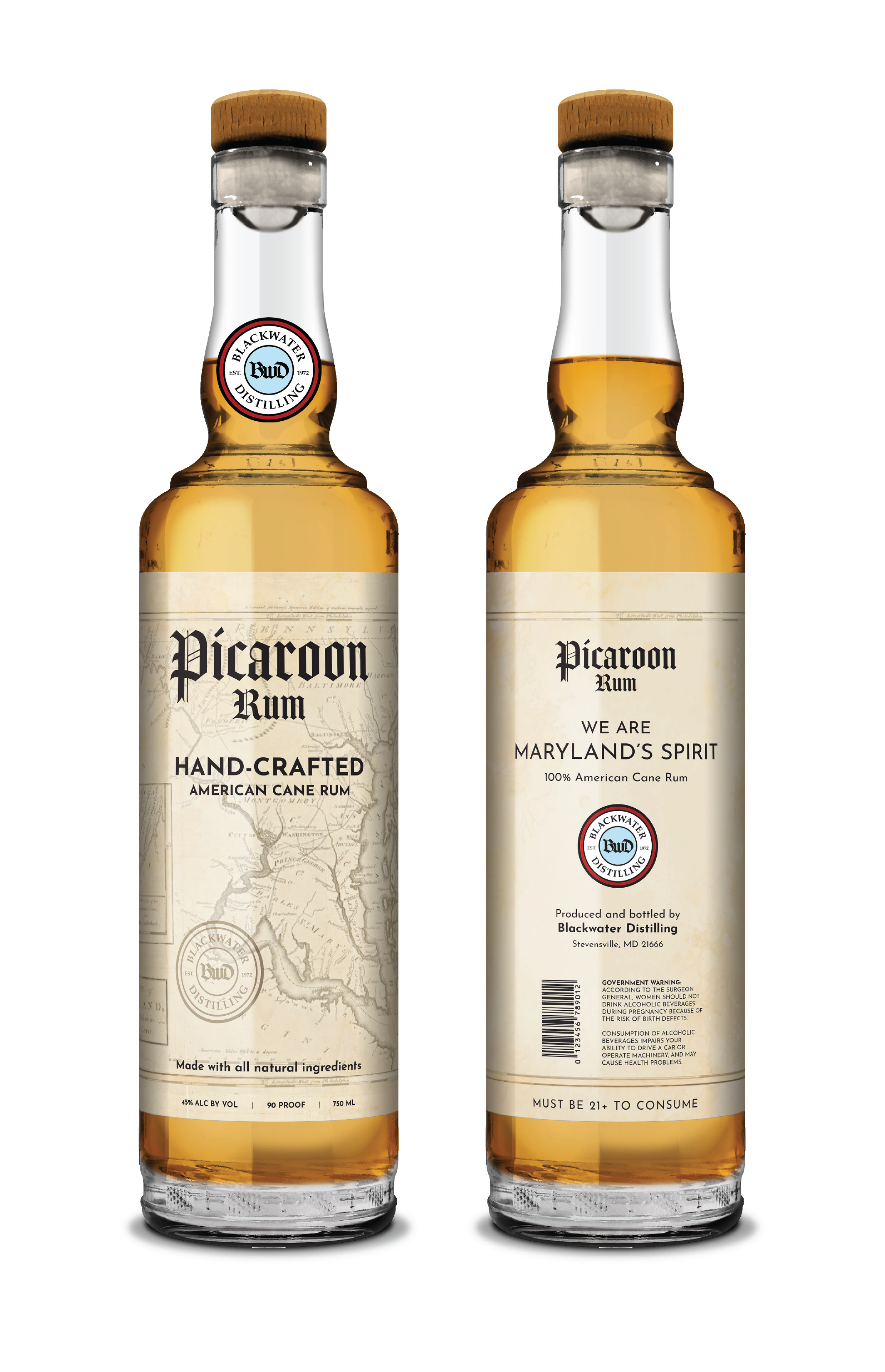 Picaroon Rum Bottle