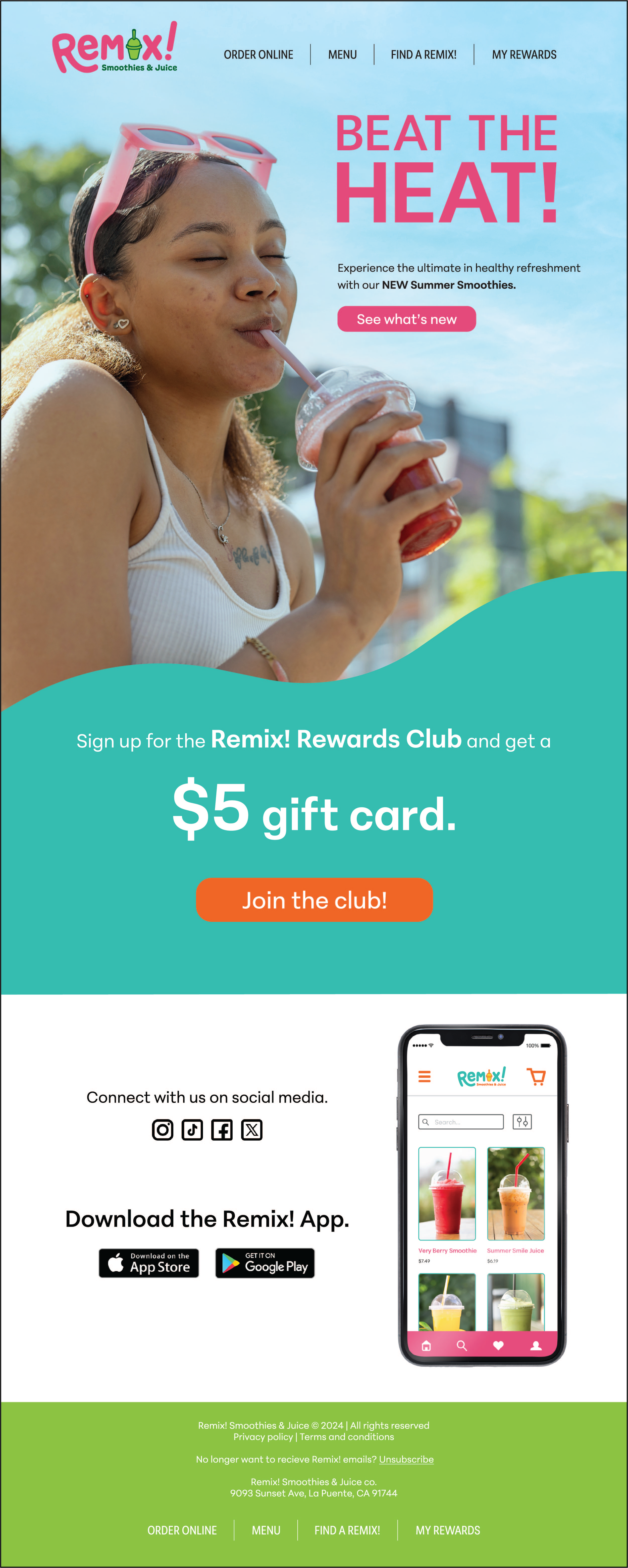 Remix Email Beat the Heat