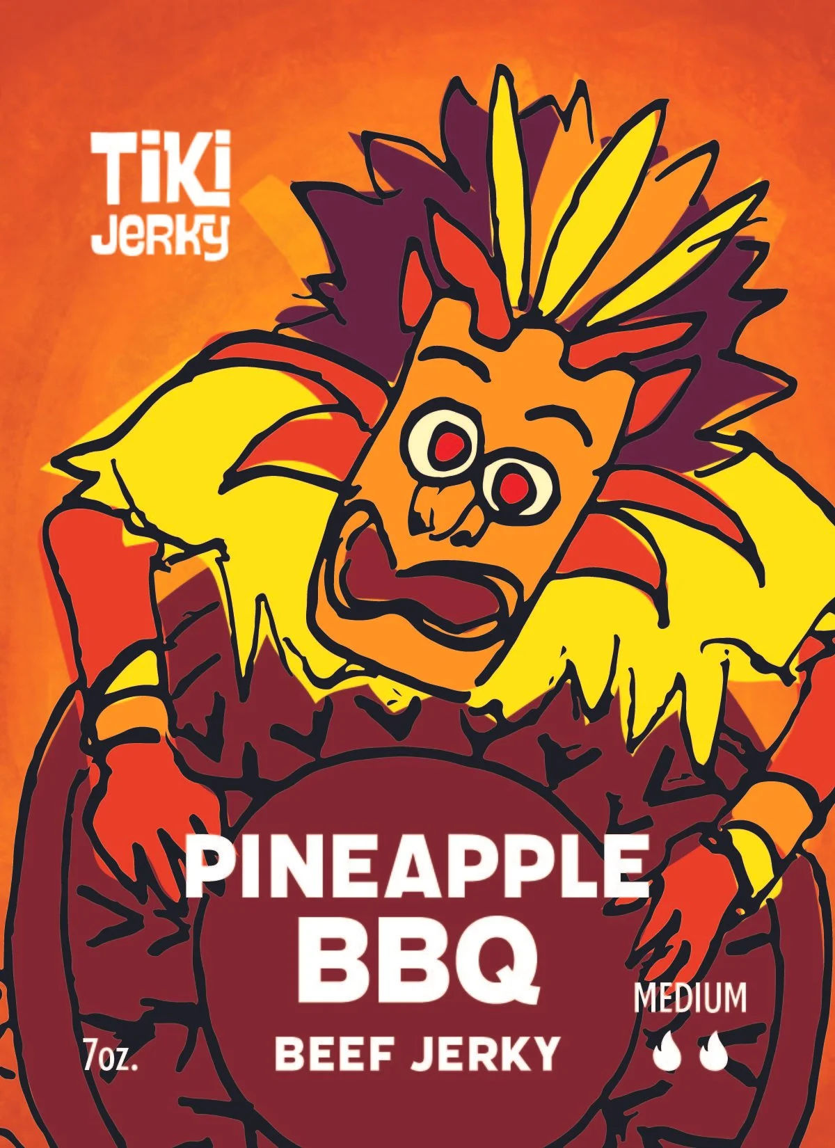 Pineapple BBQ front