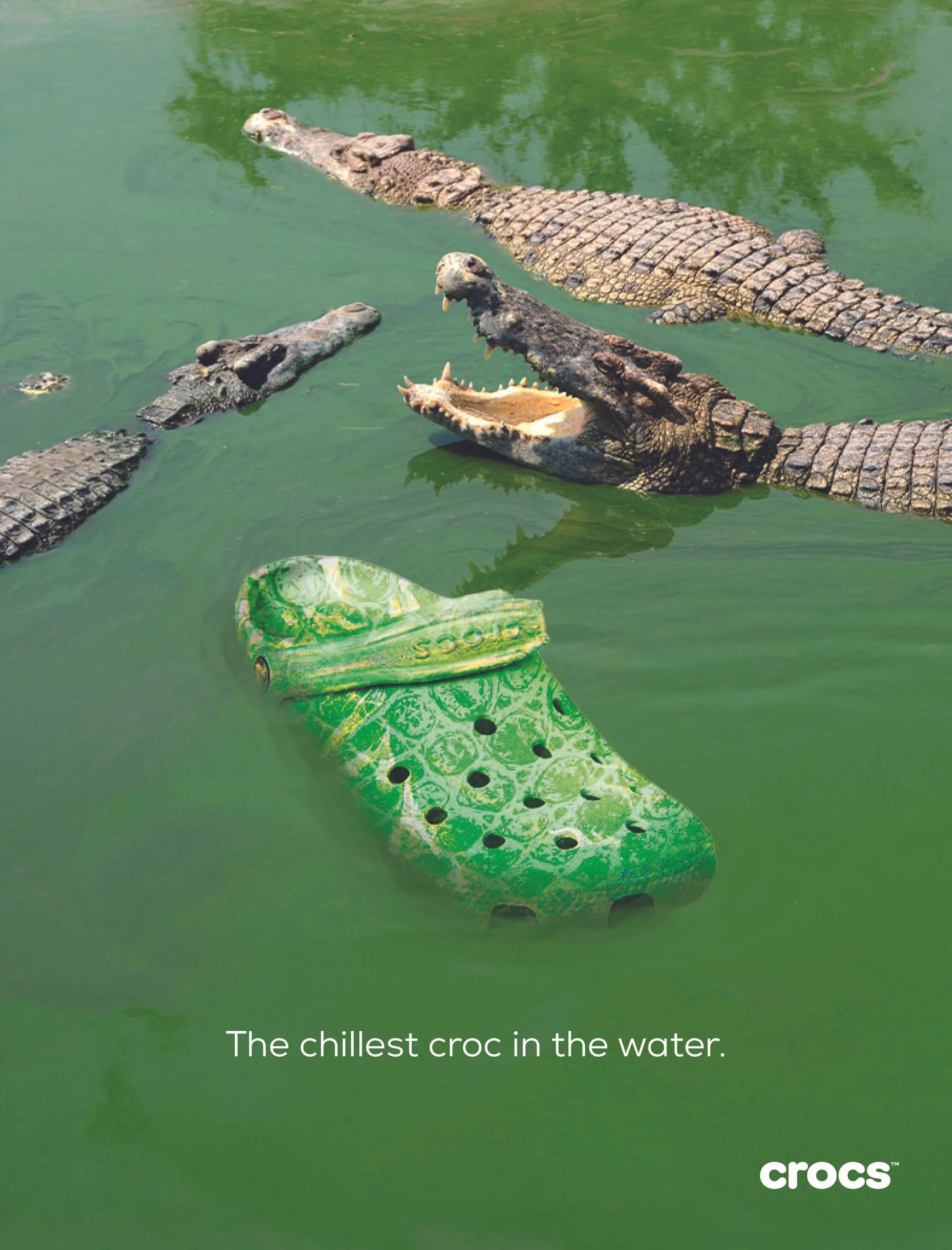 Crocs advertisement