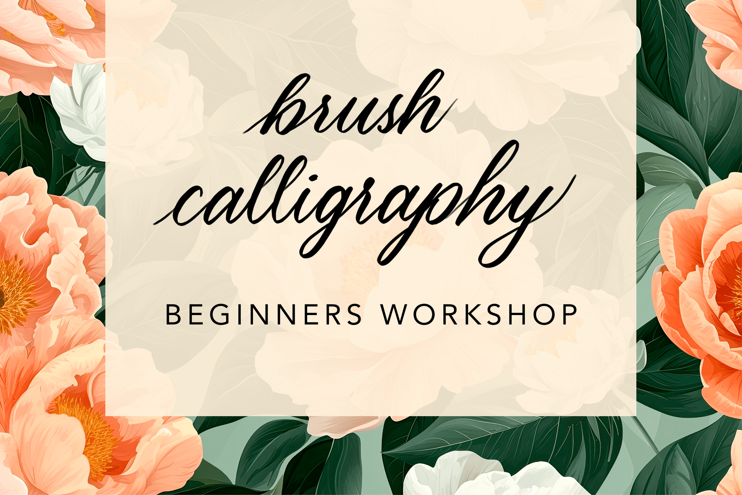 Brush Calligraphy Workshop