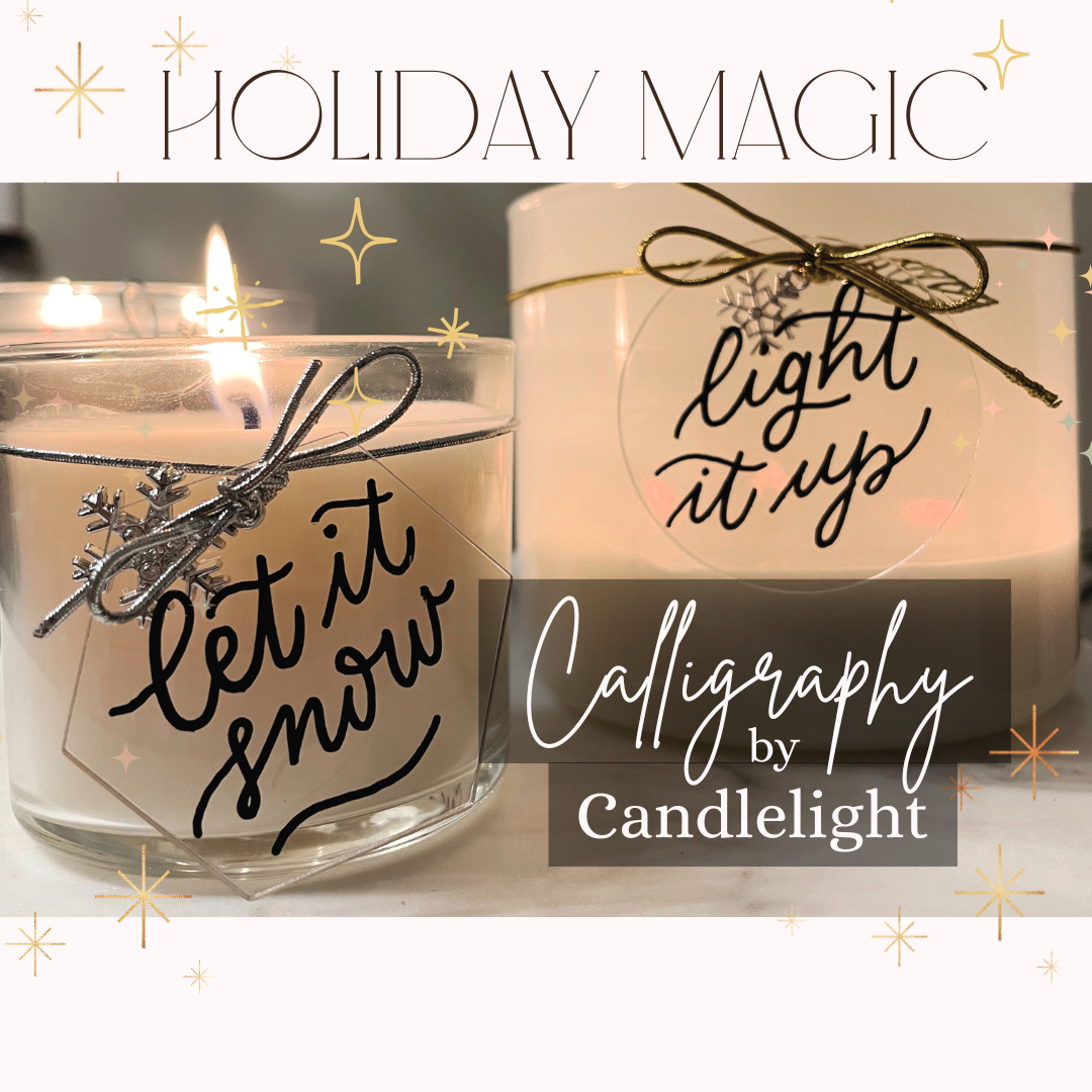Blend Candle x Modern Calligraphy