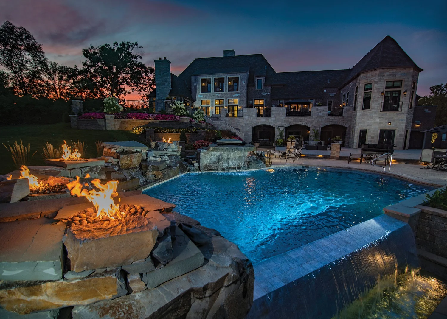 Inground Pool Construction | Burr Ridge, IL | Barrington Pools ...