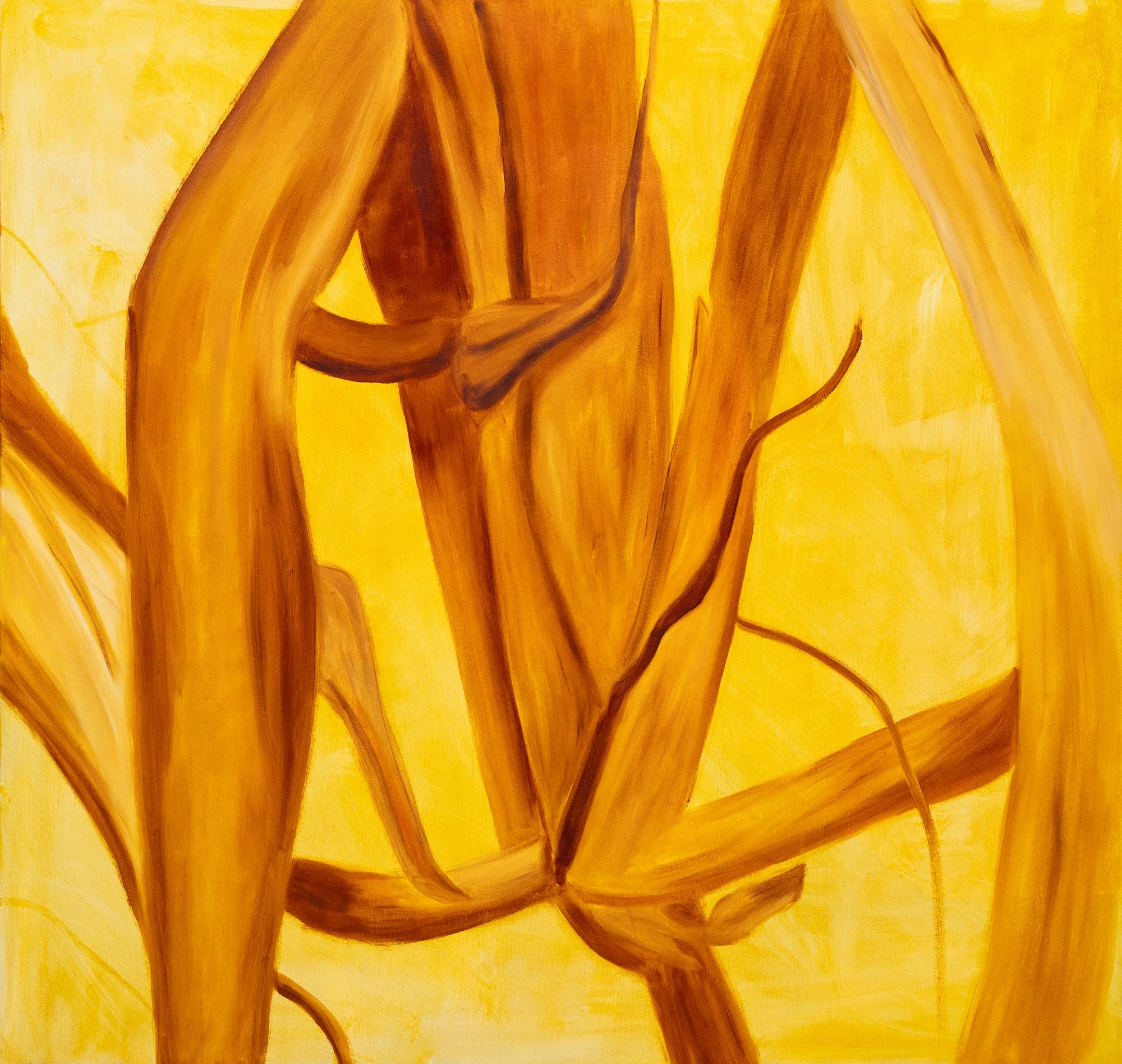 Elusiveness II, 2026, oil on canvas, 112x107cm