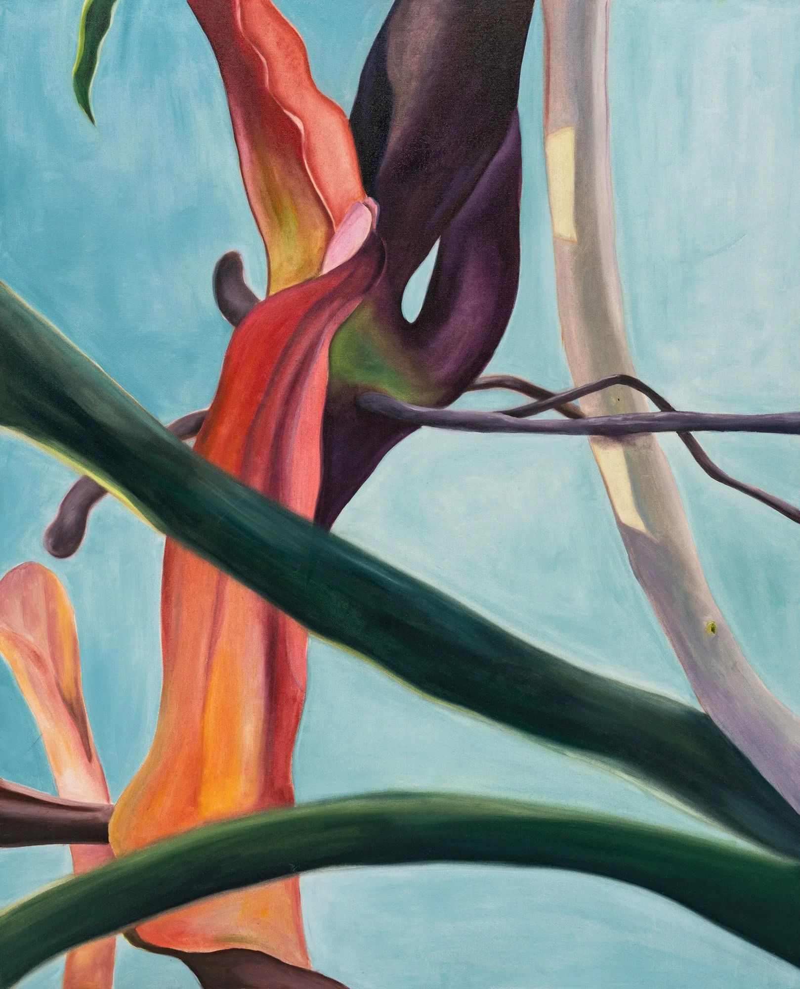 In Another World, 2026, oil on canvas, 87x107cm