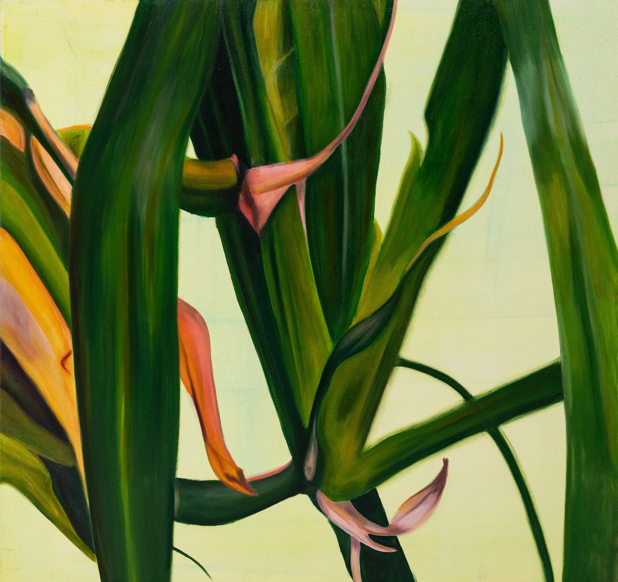 Elusiveness I, 2026, oil on canvas, 96x92cm