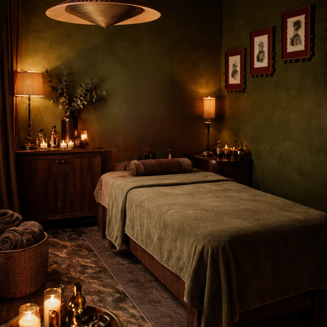 AQUA TERRA 

$230 | THERMAE 60min + Hot oil relaxation massage 60min

***

Designed to balance and ground, this wonderfully curated package begins in our courtyard. Complimented with a profound relaxation massage. This beautiful treatment aims to upl