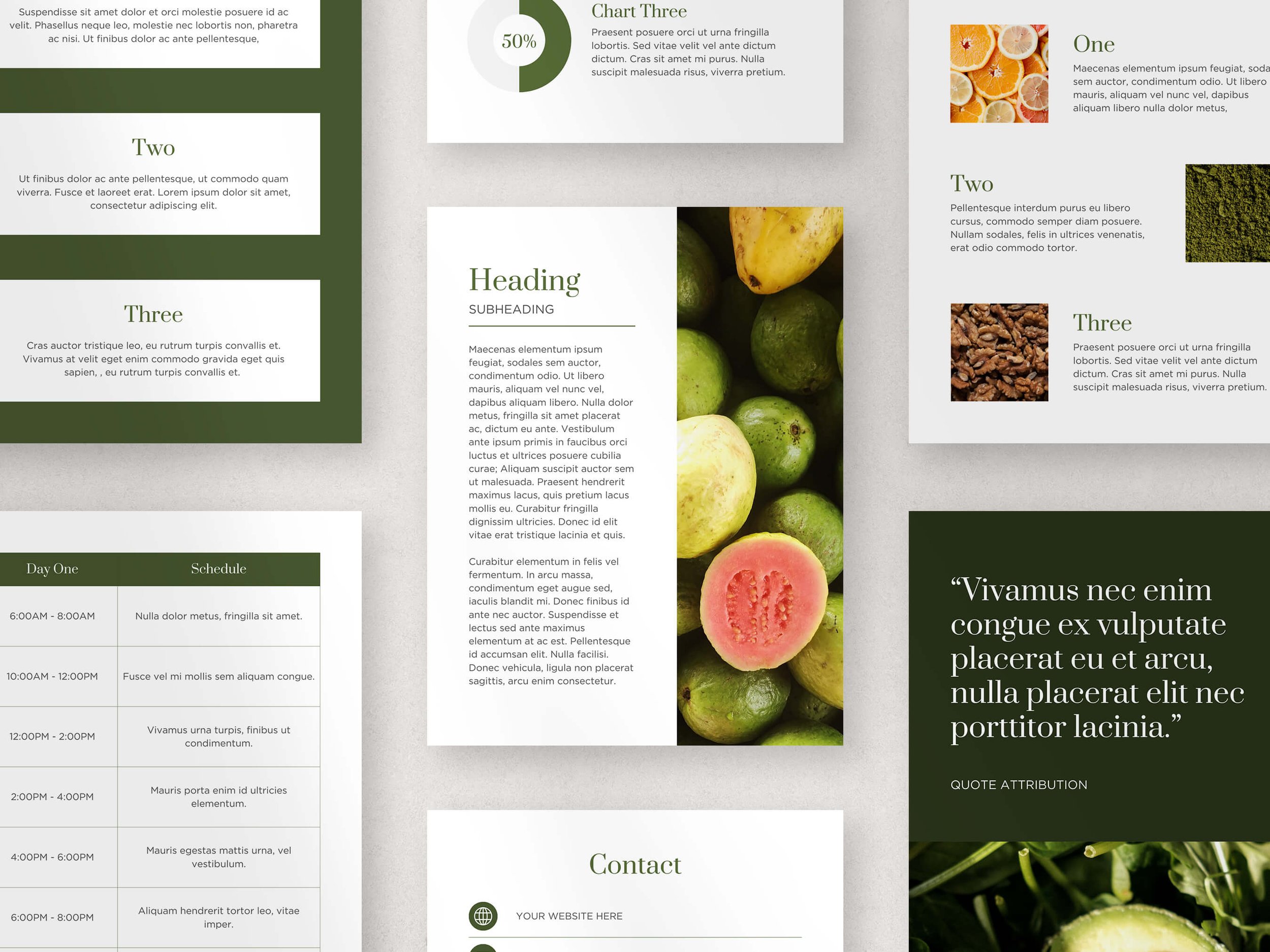 E-Book Design for Food Events