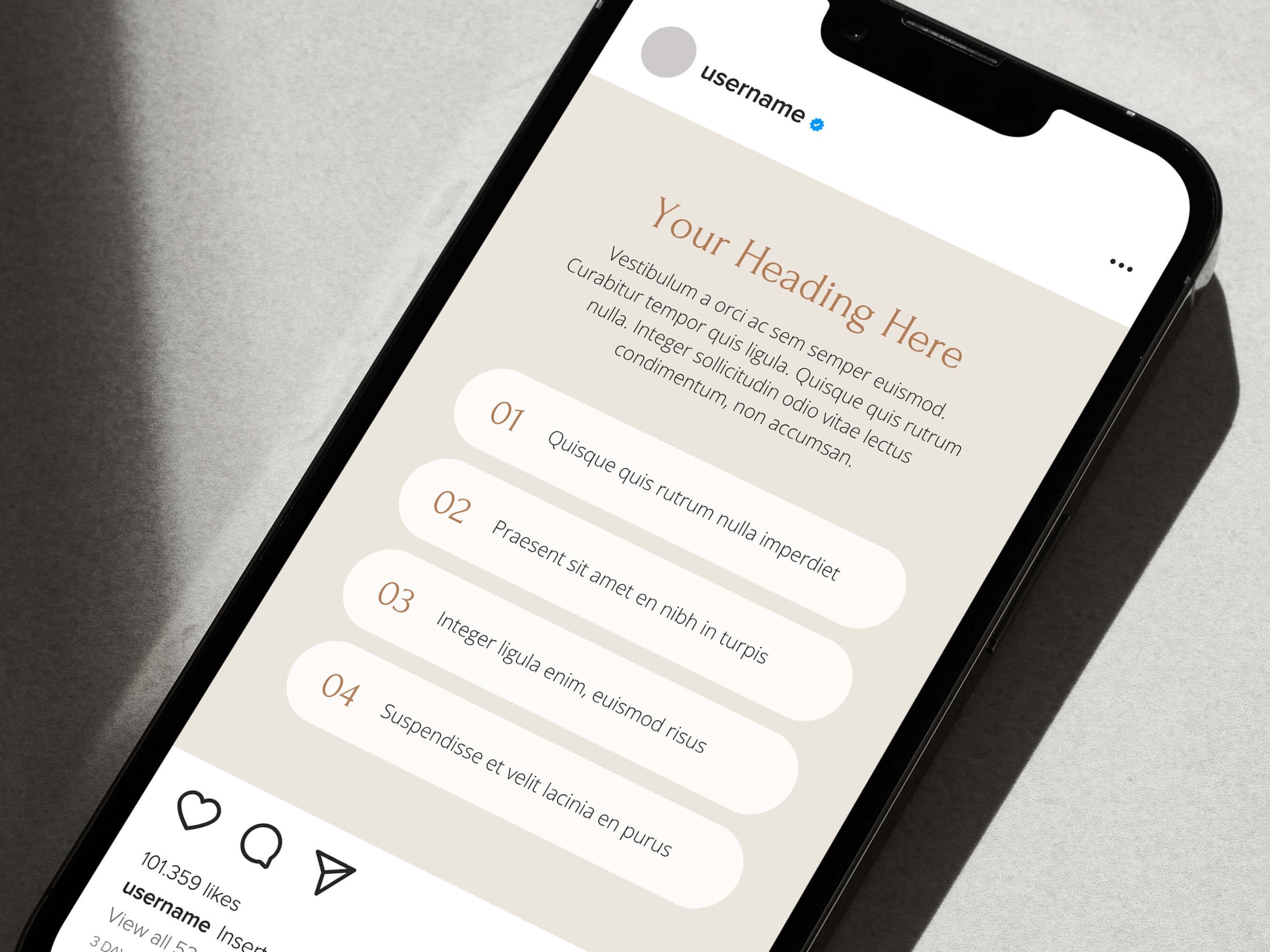 Ceramicist Instagram Post Design