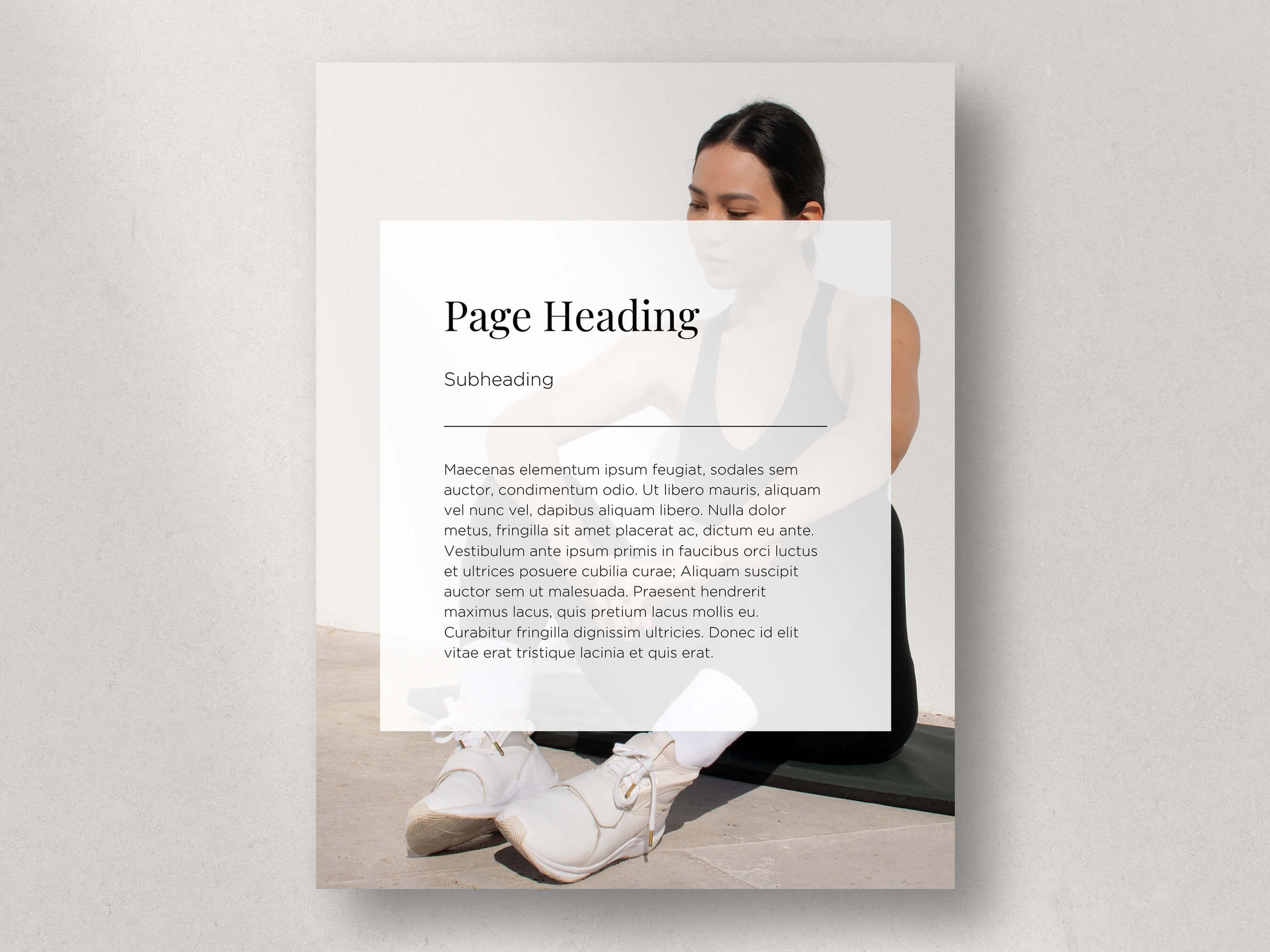 Workout Planner Design for Fitness Professionals