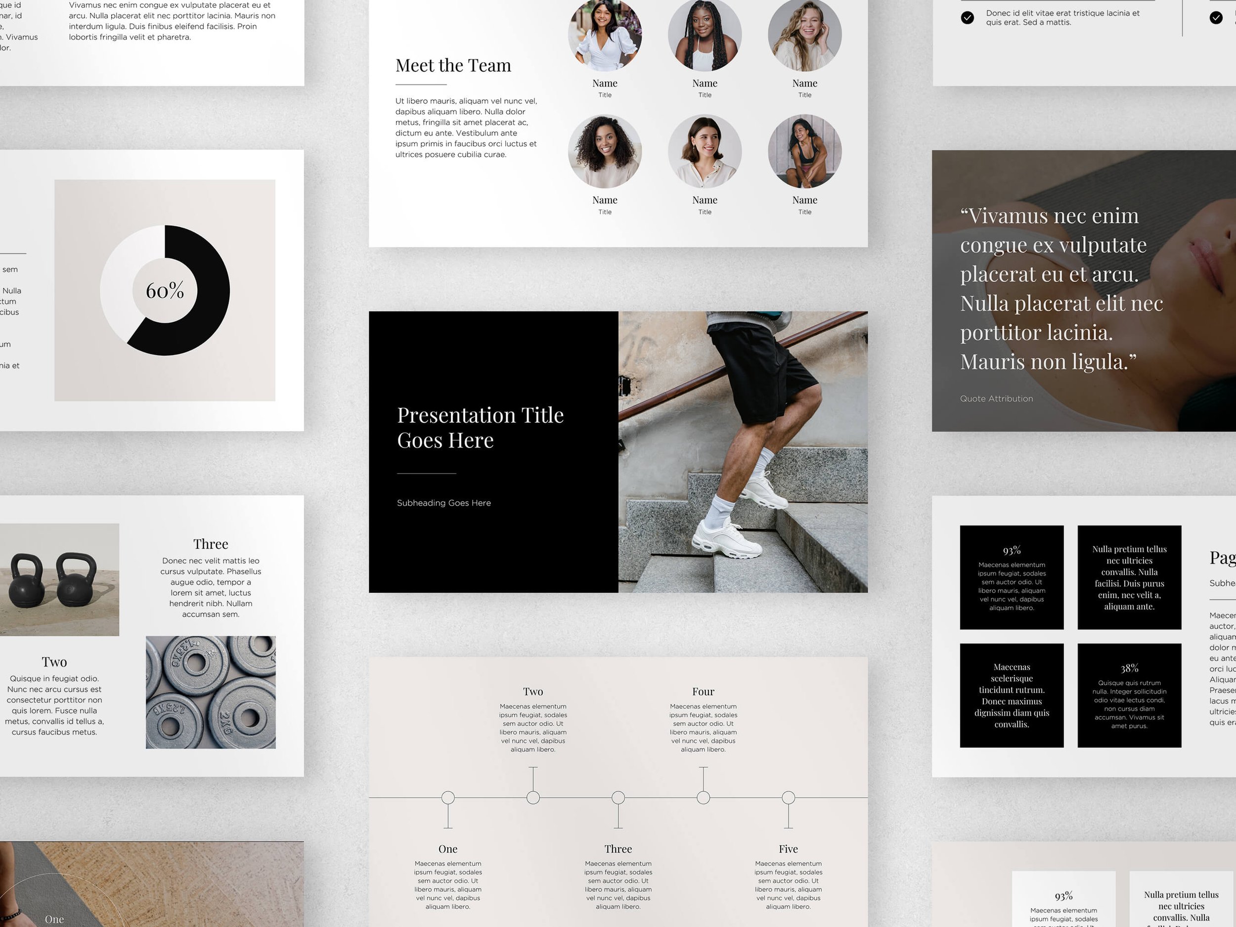 Masterclass Template for Fitness Professionals