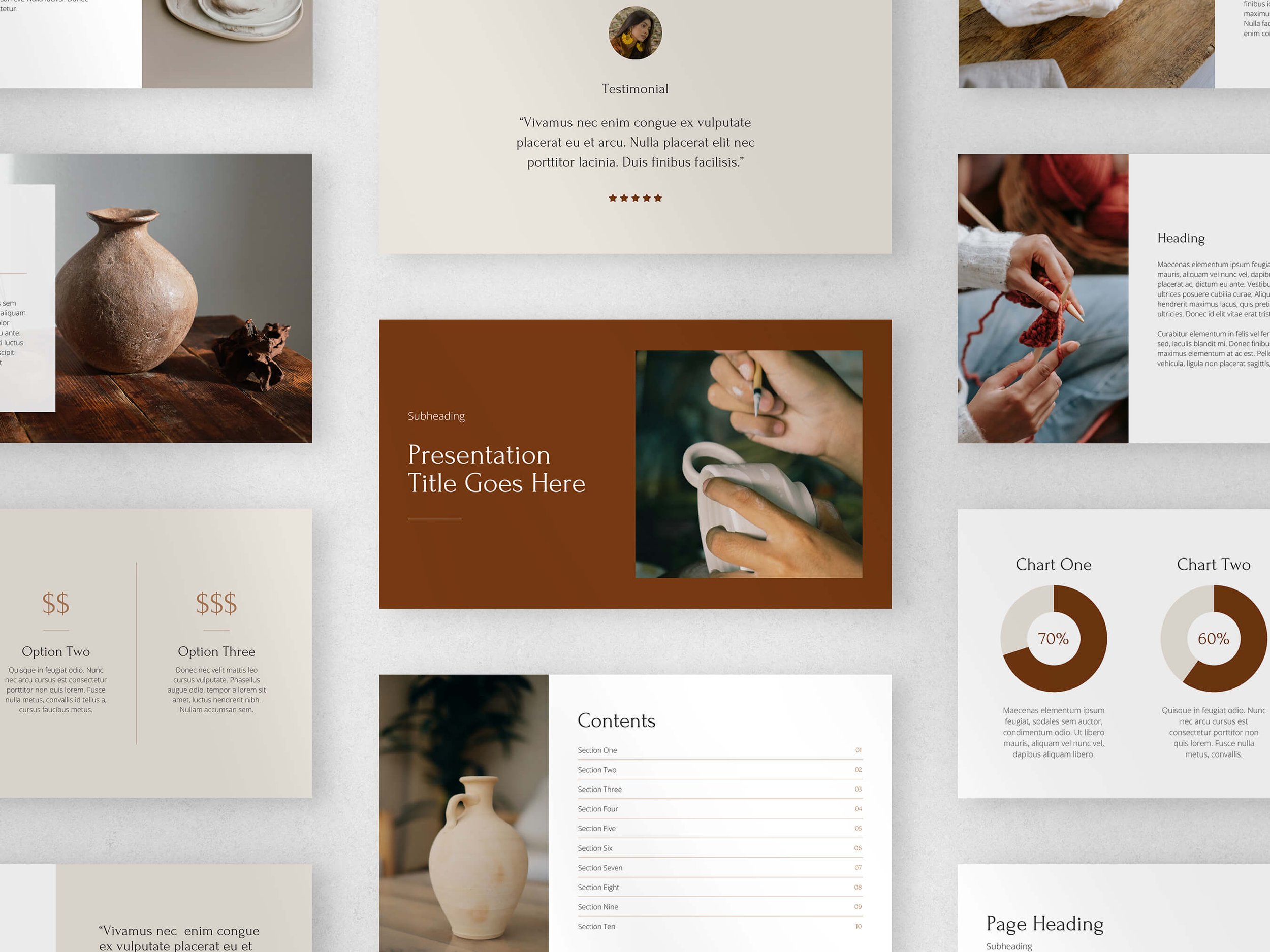 Workshop Template Design for Crafts People