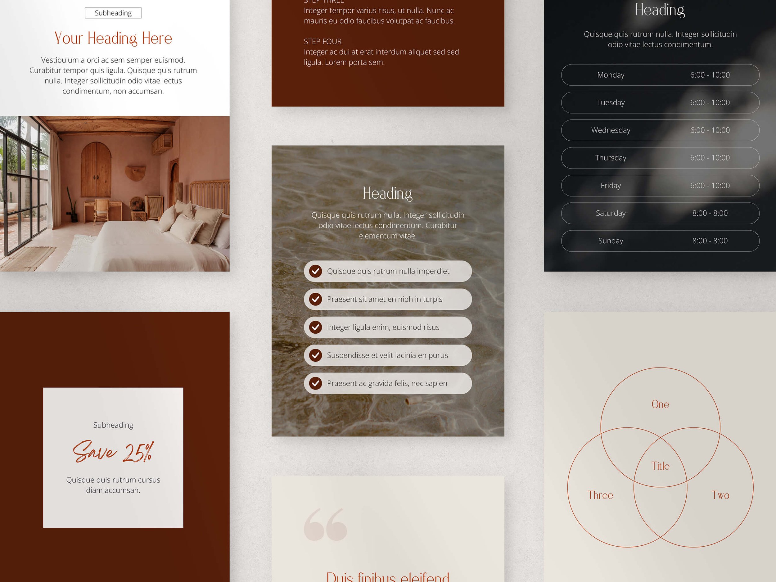 Social Media Template Designed for Meditation Teachers