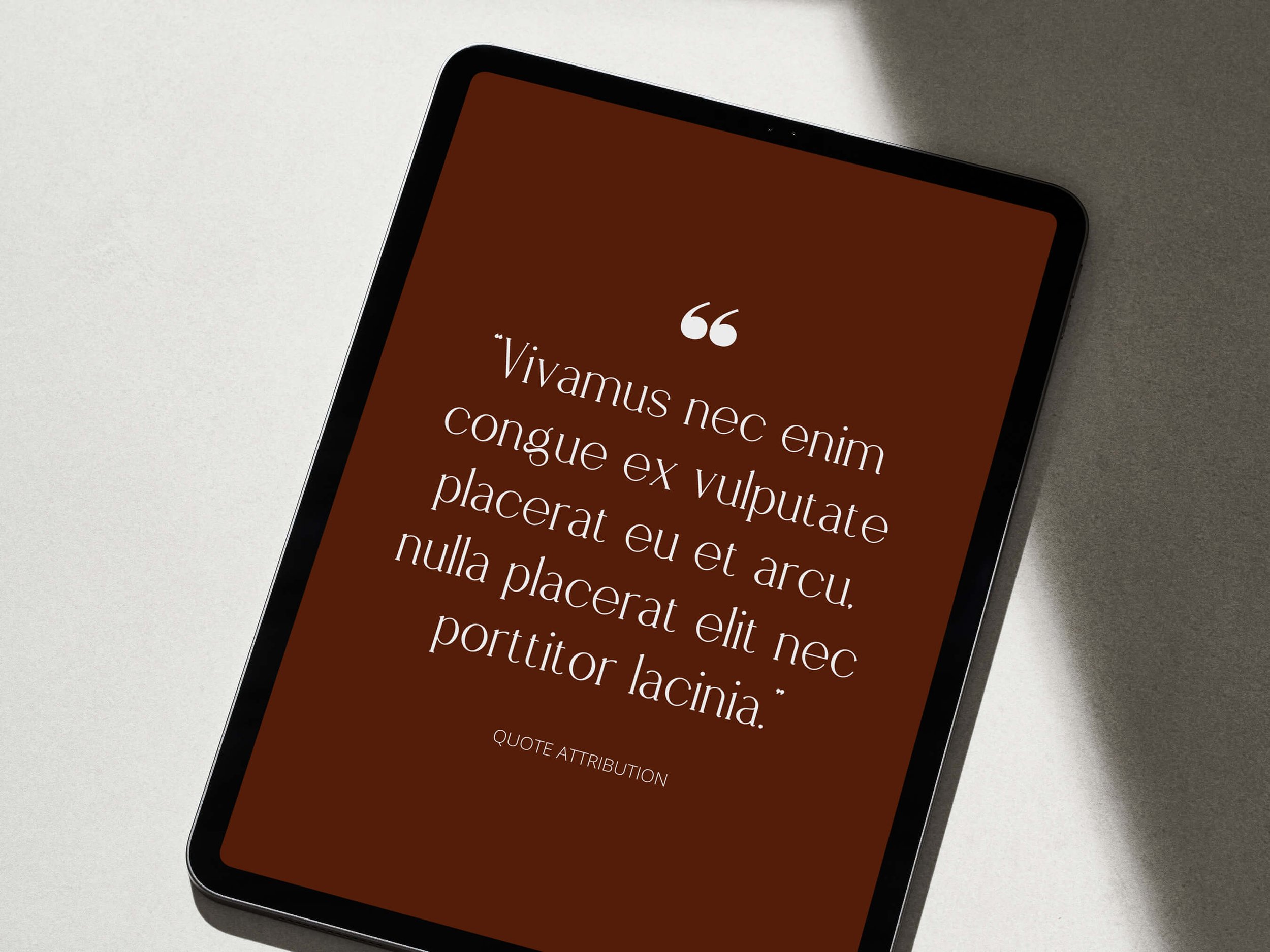 E-Book Template with Review Pages