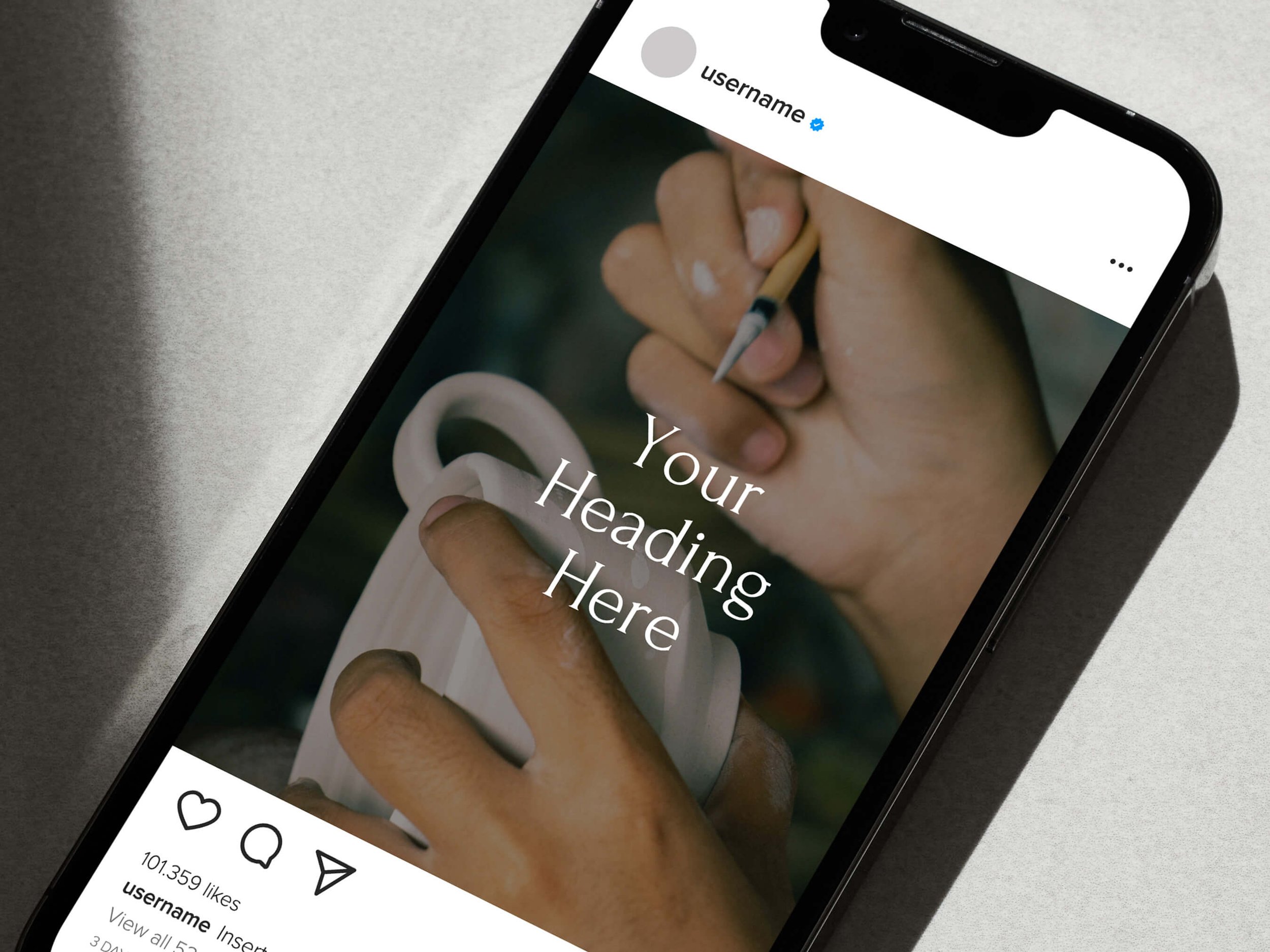 Social Media Template Designed for Artisan Retailers