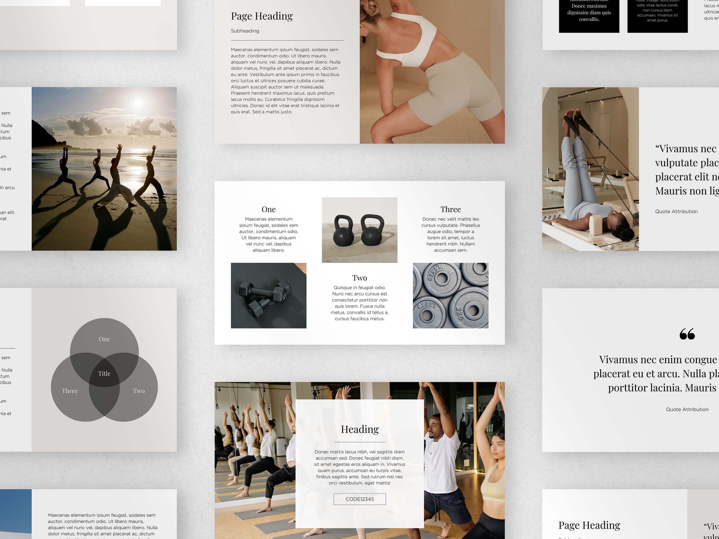 Workshop Template Design for Online Coaches