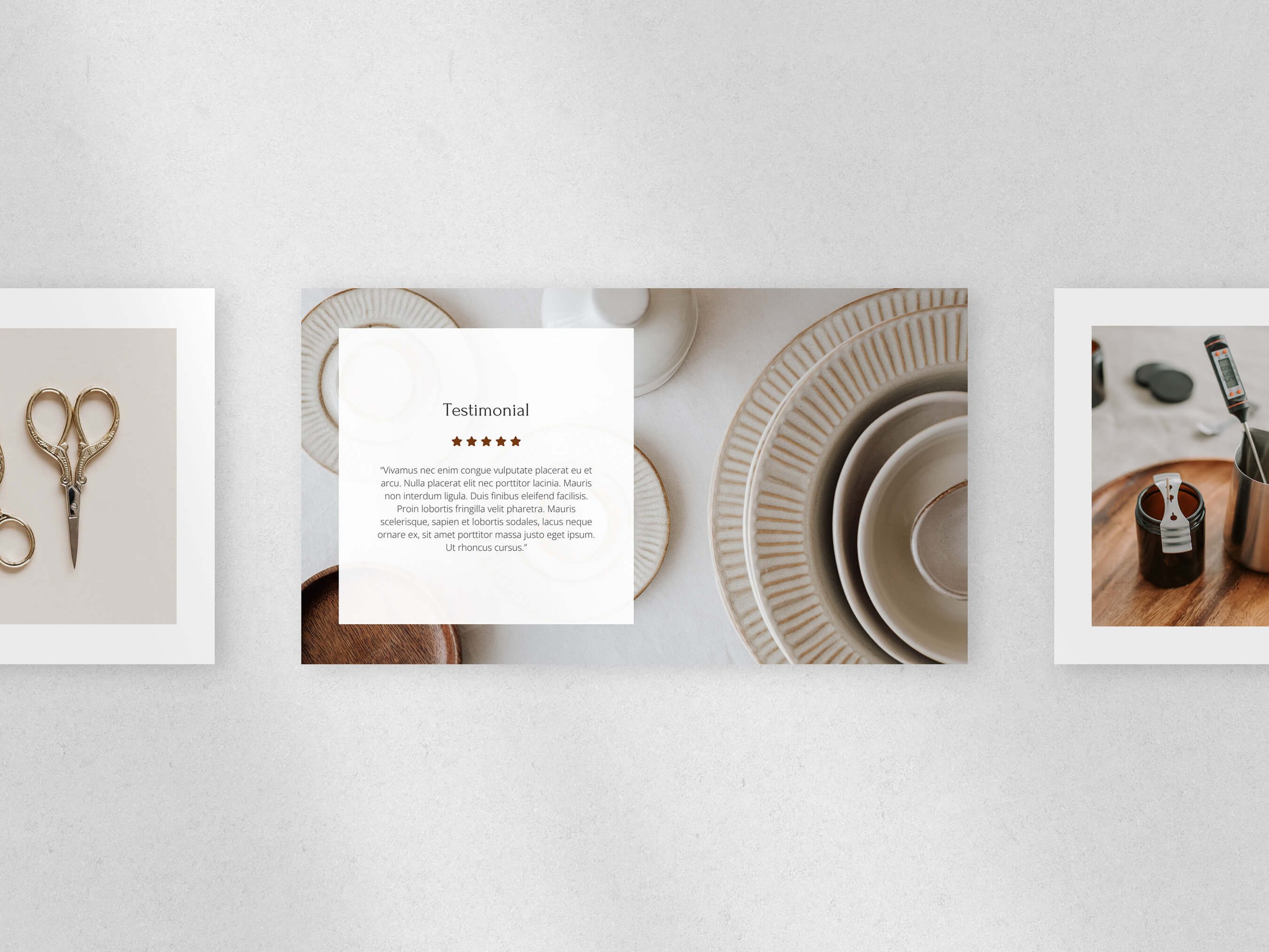 Presentation Design for Handmade Products
