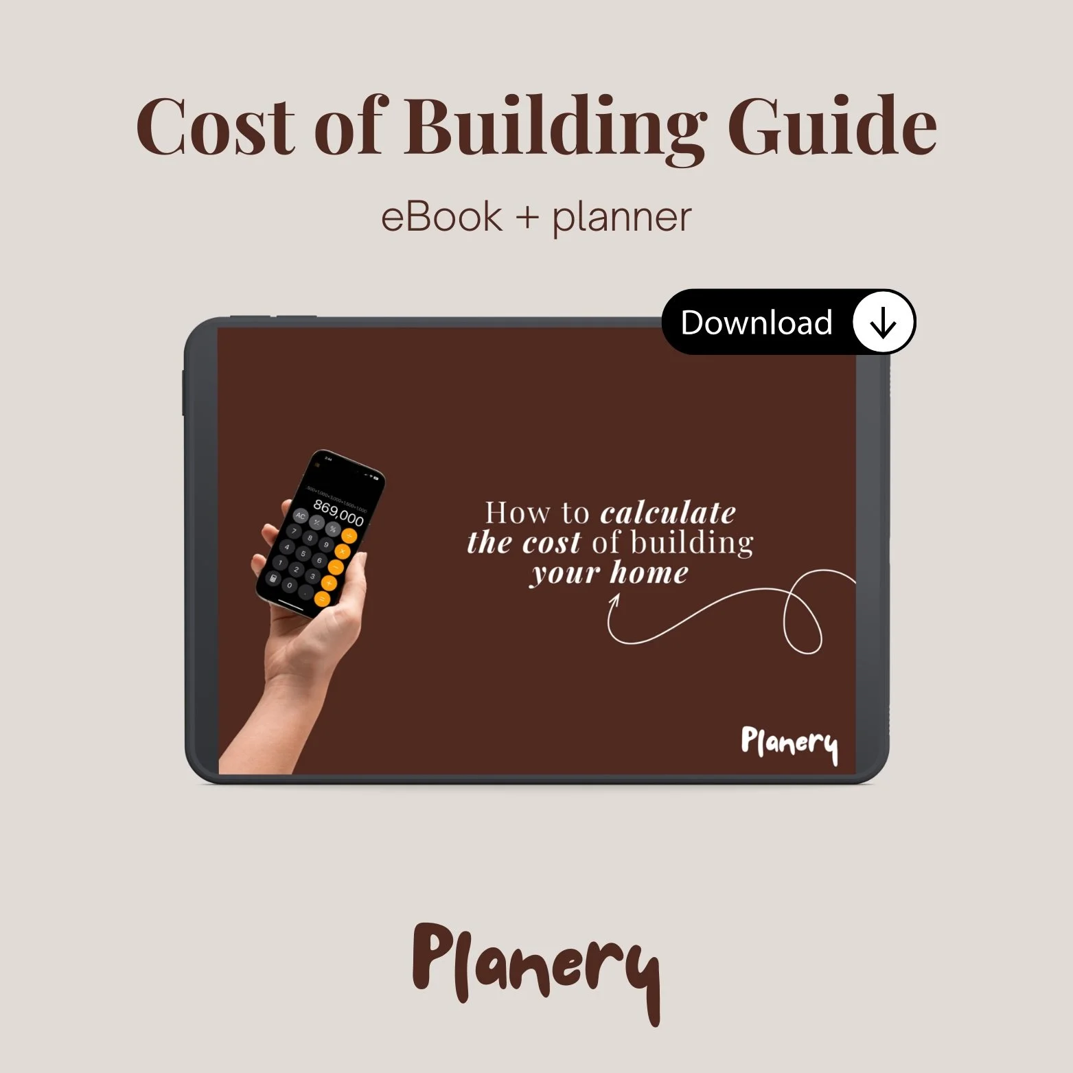 Cost of Building Guide (eBook)