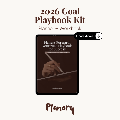 Design Business Goal Planner 2026