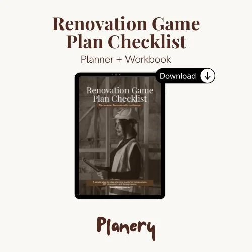 Home Renovation Checklist