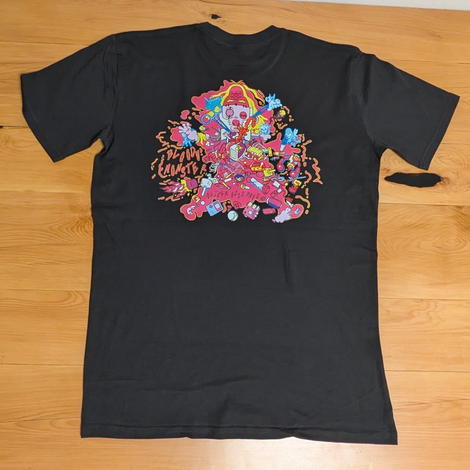 OGB Bloody Monster Tee Back high vantage (Copy)