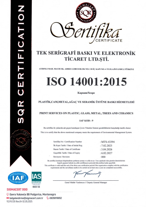 İstanbul TUZLA'da Lazer kesim baskı, serigrafi, membran switch, serigrafik baskı, elektronik tuş takımı, panel etiket, kabartmalı tuş takımı, serigrafik baskı, membran switch, lazer kesim, lazer baskı, dijital baskı