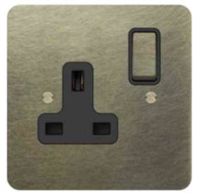 1 Gang 13A DP Switched Socket