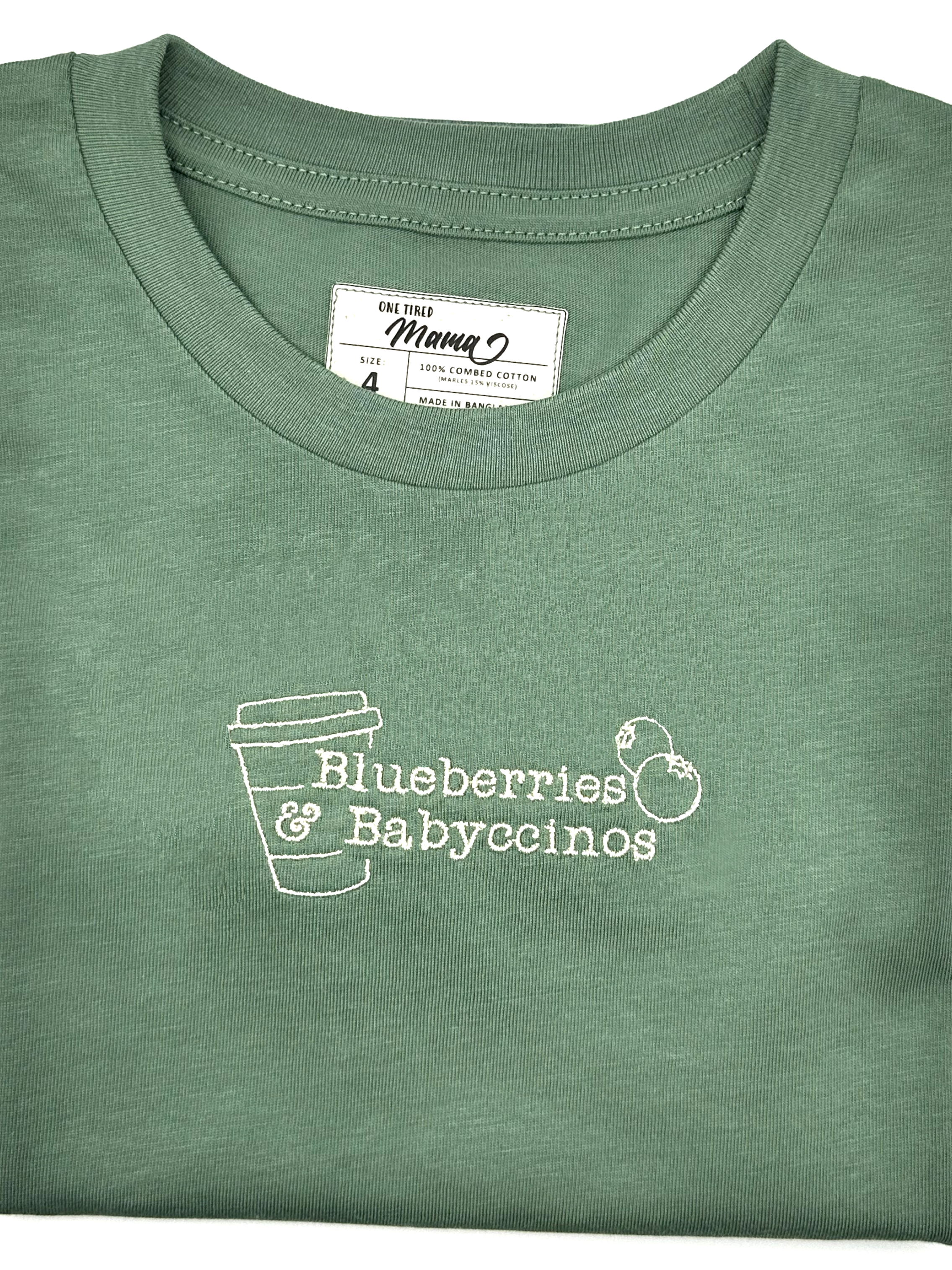 Blueberries & Babyccinos Toddler Tee