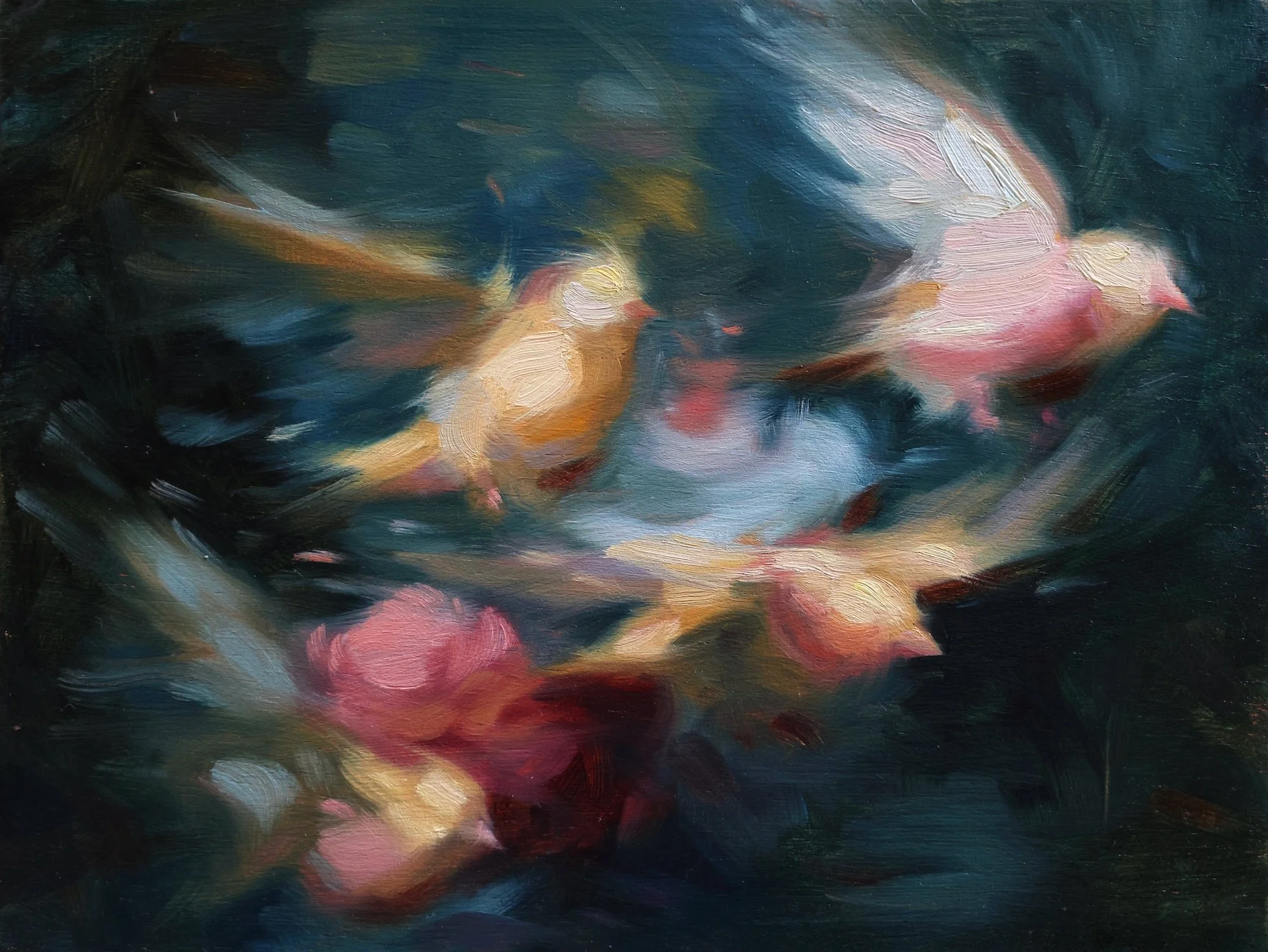 18 x 24 cm - oil on wood