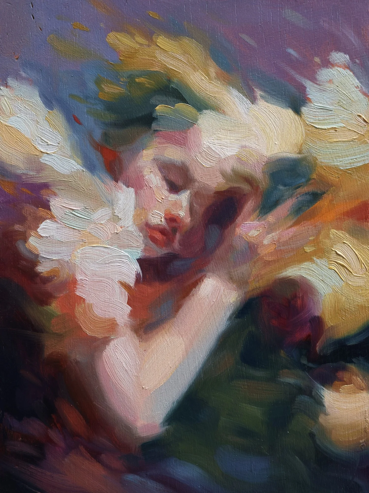 24 x 18 cm - oil on wood