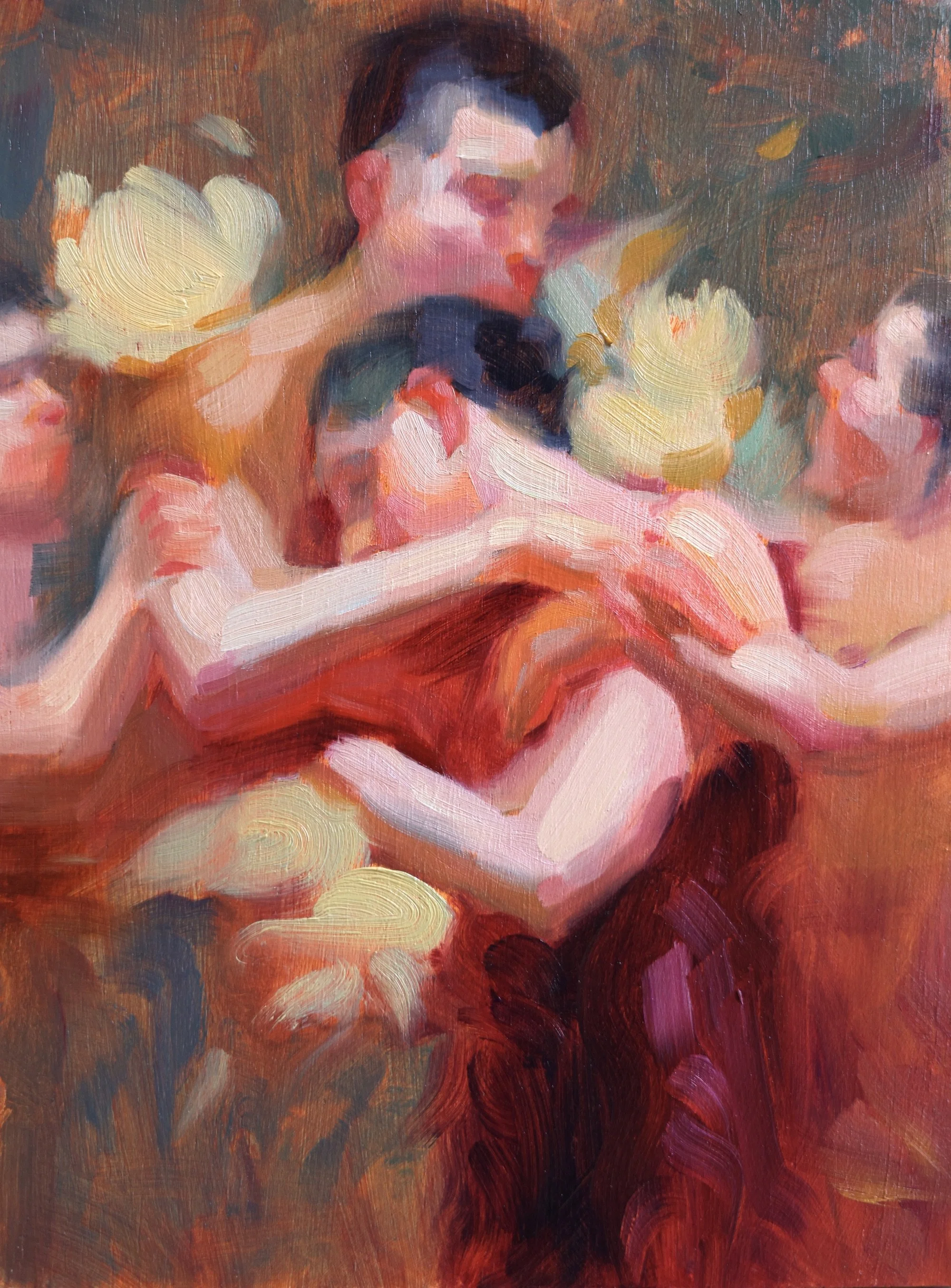 24 x 18 cm - oil on wood