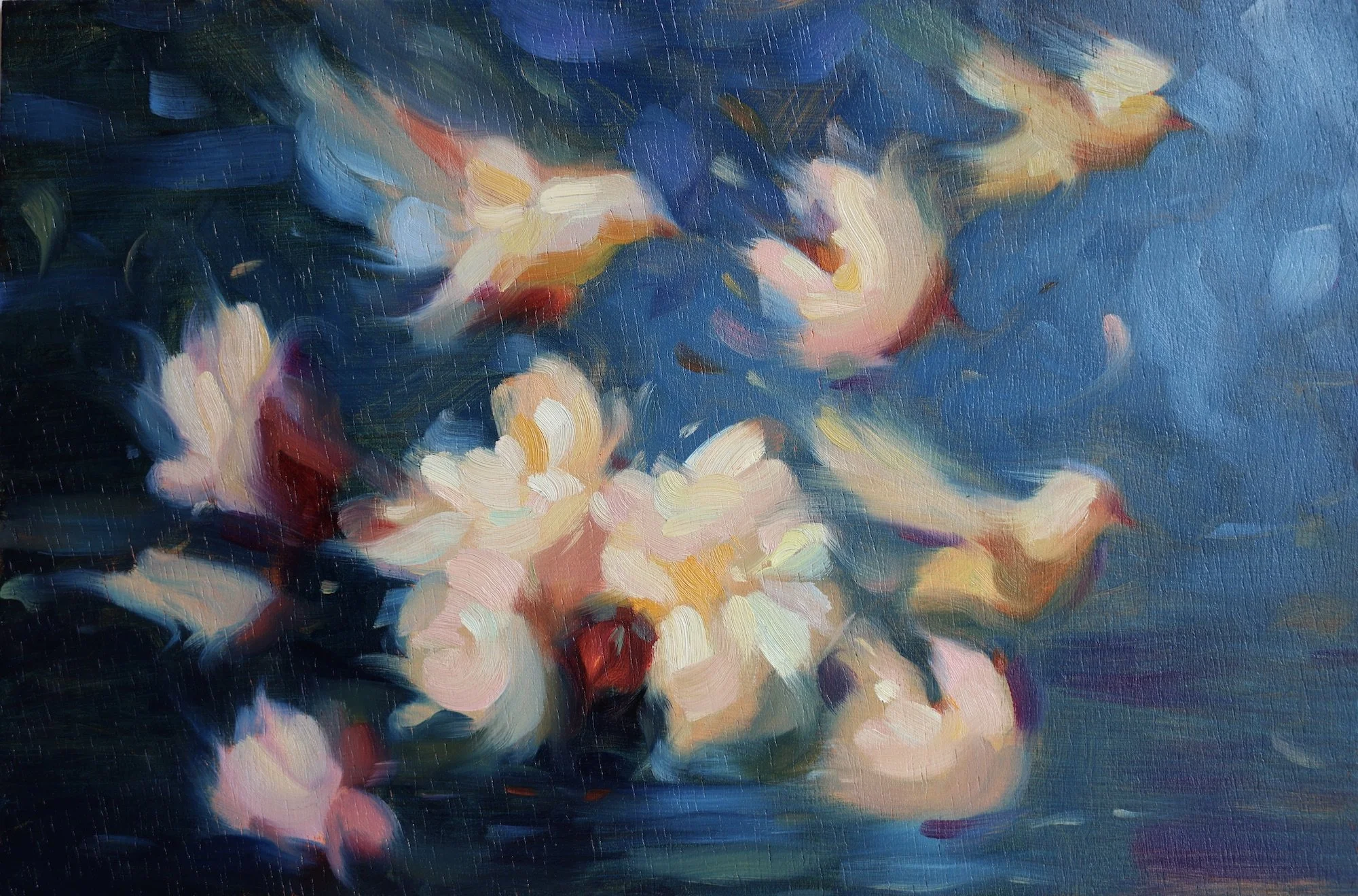 20 x 30 cm - oil on wood