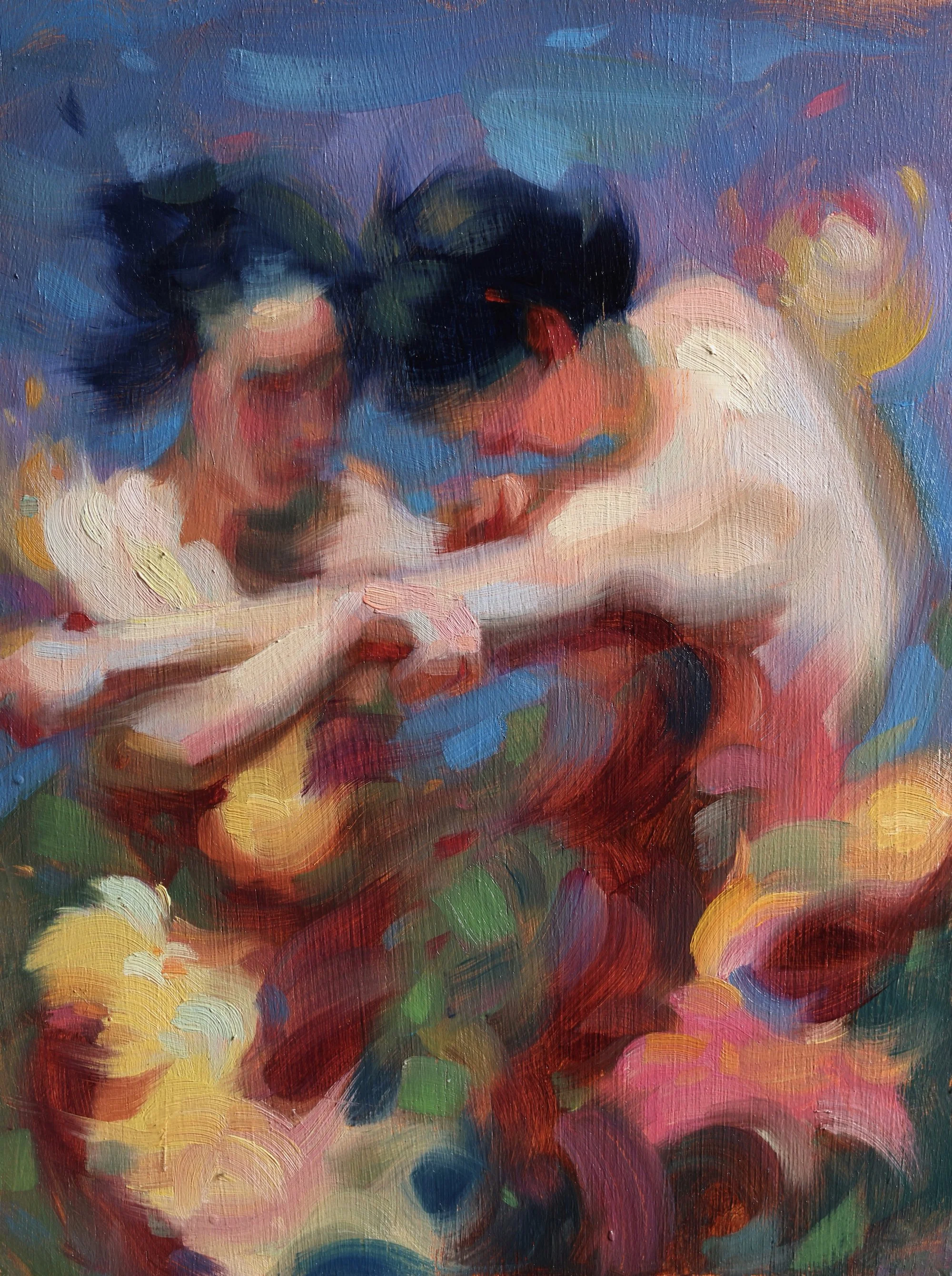 24 x 18 cm - oil on wood