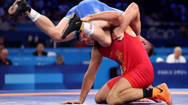 Wrestling training
