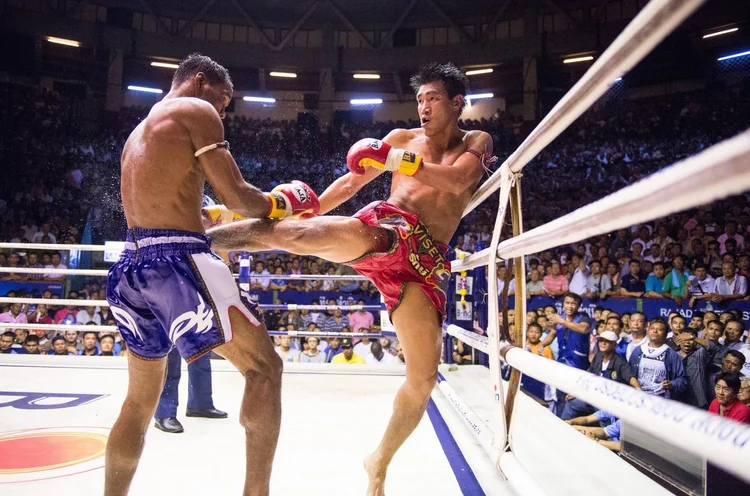Muay Thai training