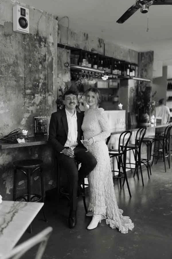 Copenhagen+Wedding+Cuple+after+their+elopement cuddling in the streets of copenhagen by copenhagen elopement photographer Bryllupsfotograf københavn