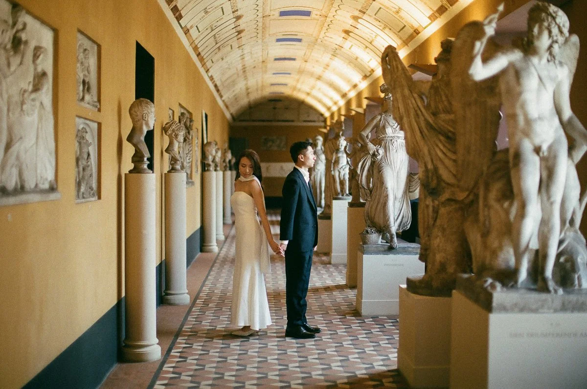 Copenhagen Analog Film Wedding Photographer