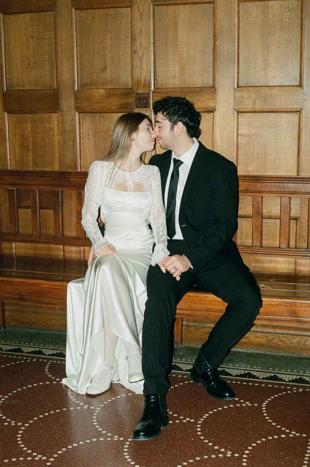 Copenhagen Analog Film Wedding Photographer