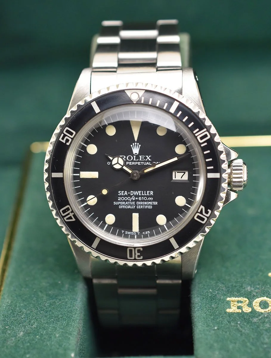 ROLEX Sea Dweller 1665 - Great White - Rail Dial