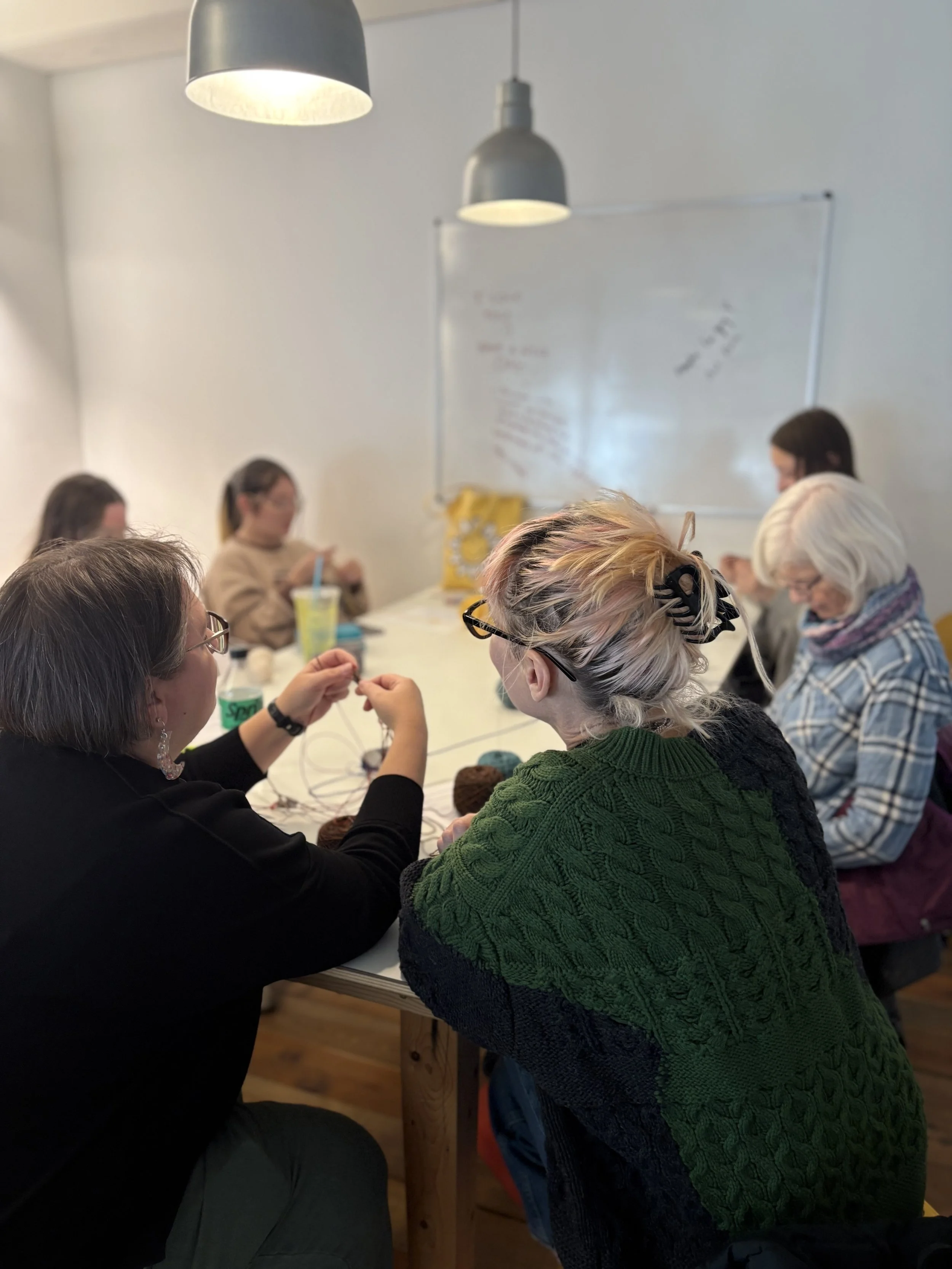 Knitting Clinic with Marny