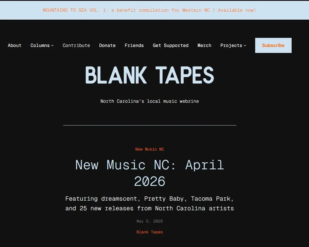 Blank Tapes Reviews dreamscent