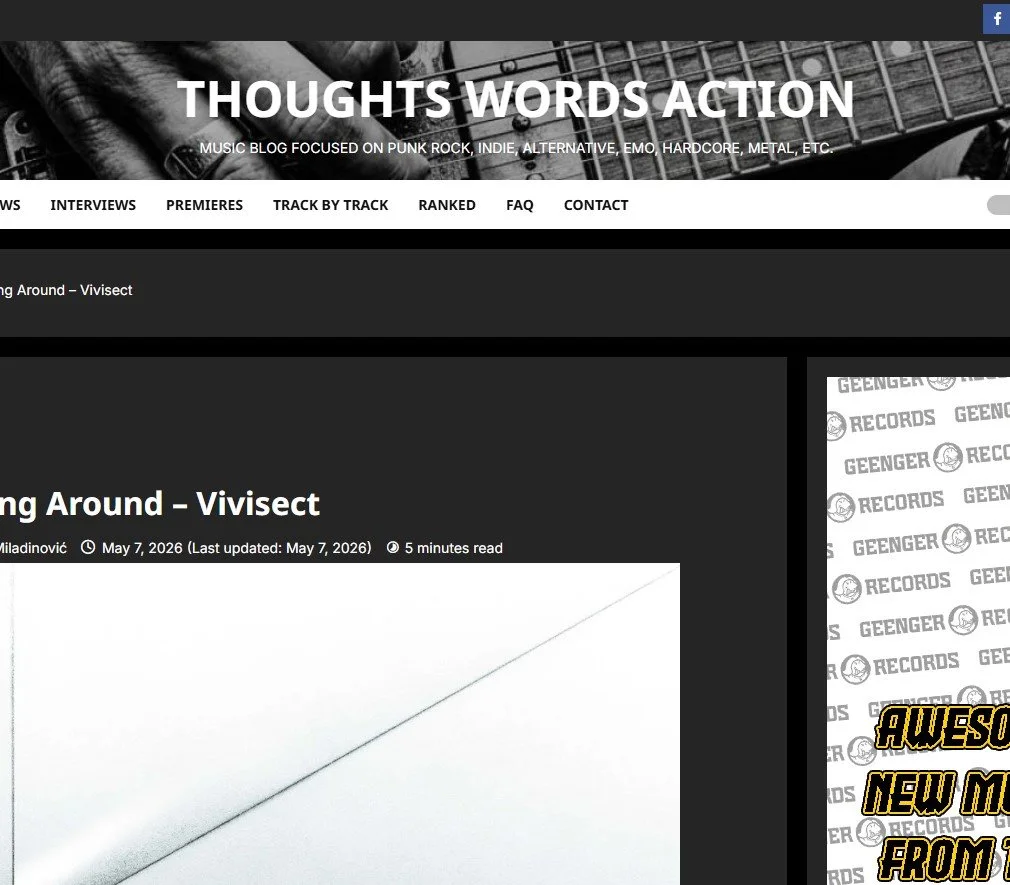 Thoughts Words Action Reviews Knifing Around