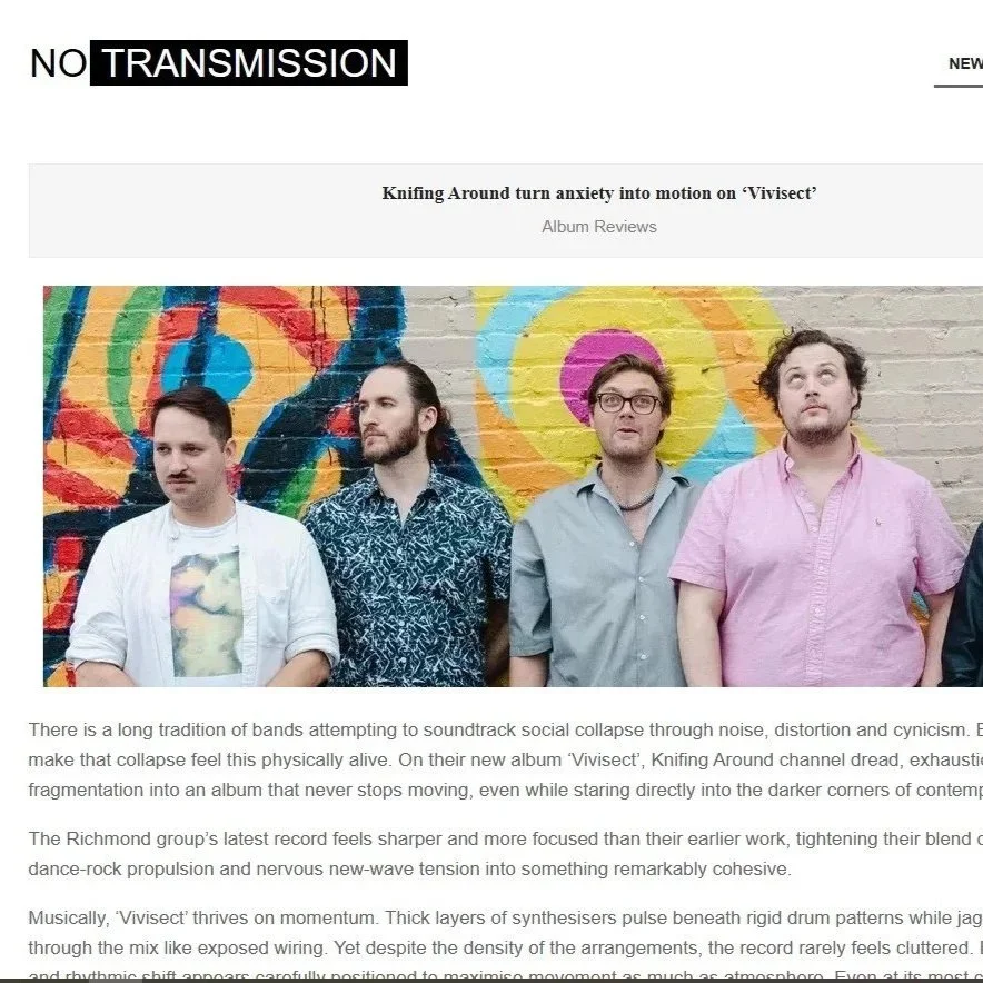 No Transmission Reviews Knifing Around