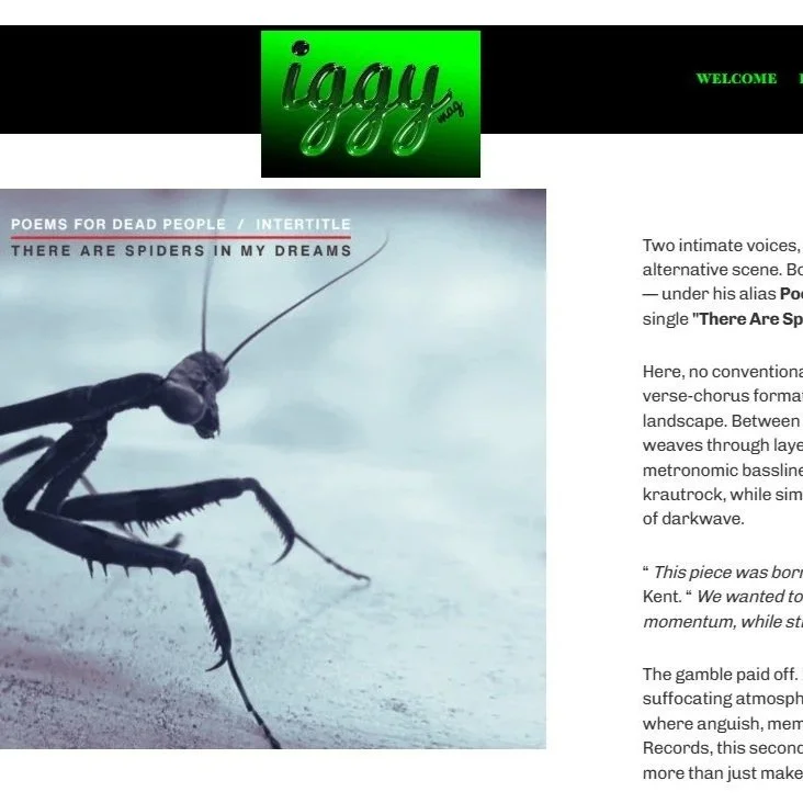 Iggy Magazine Talks PFDP/Intertitle