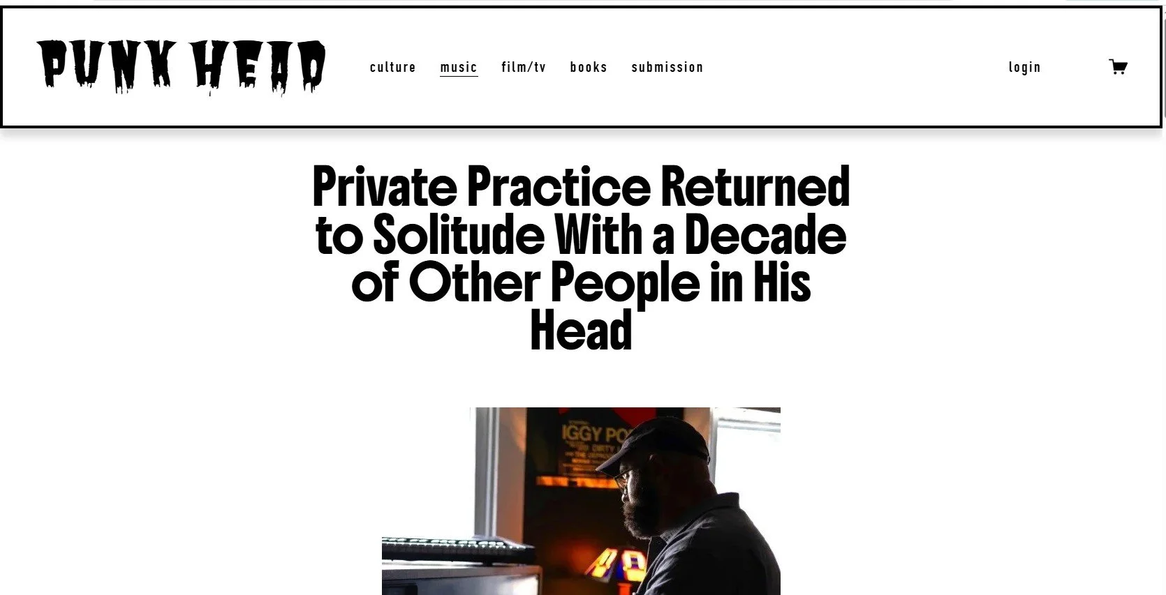 The Punk Head Interviews Landis Wine of Private Practice