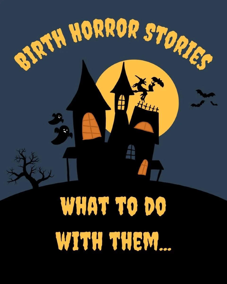 From the moment you announce your pregnancy people love to share their birth stories-and sometimes they're not exactly comforting😬
 
So what do you do when someone story feels heavy or starts to plant fear? 
👉Learn from the evidence (not from the d