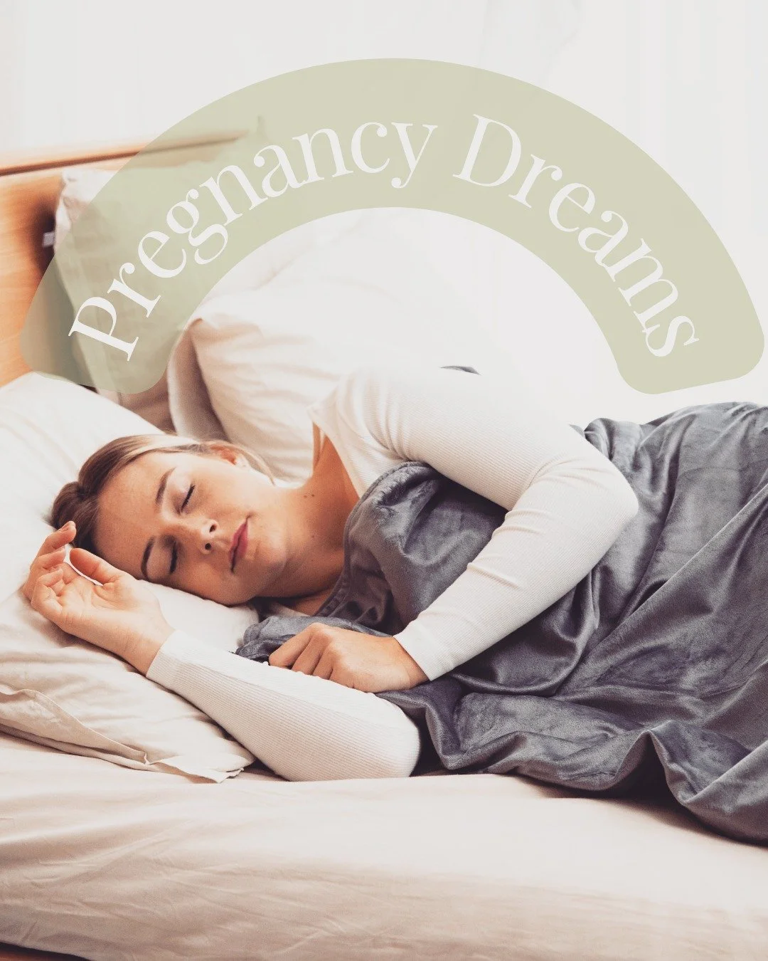 I had the strangest of dreams when I was pregnant the ones when you wake up take forever to shake off. Have you had that?

From flying babies to talking animals (labouring and no one listening!), vivid dreams are surprisingly common during pregnancy-