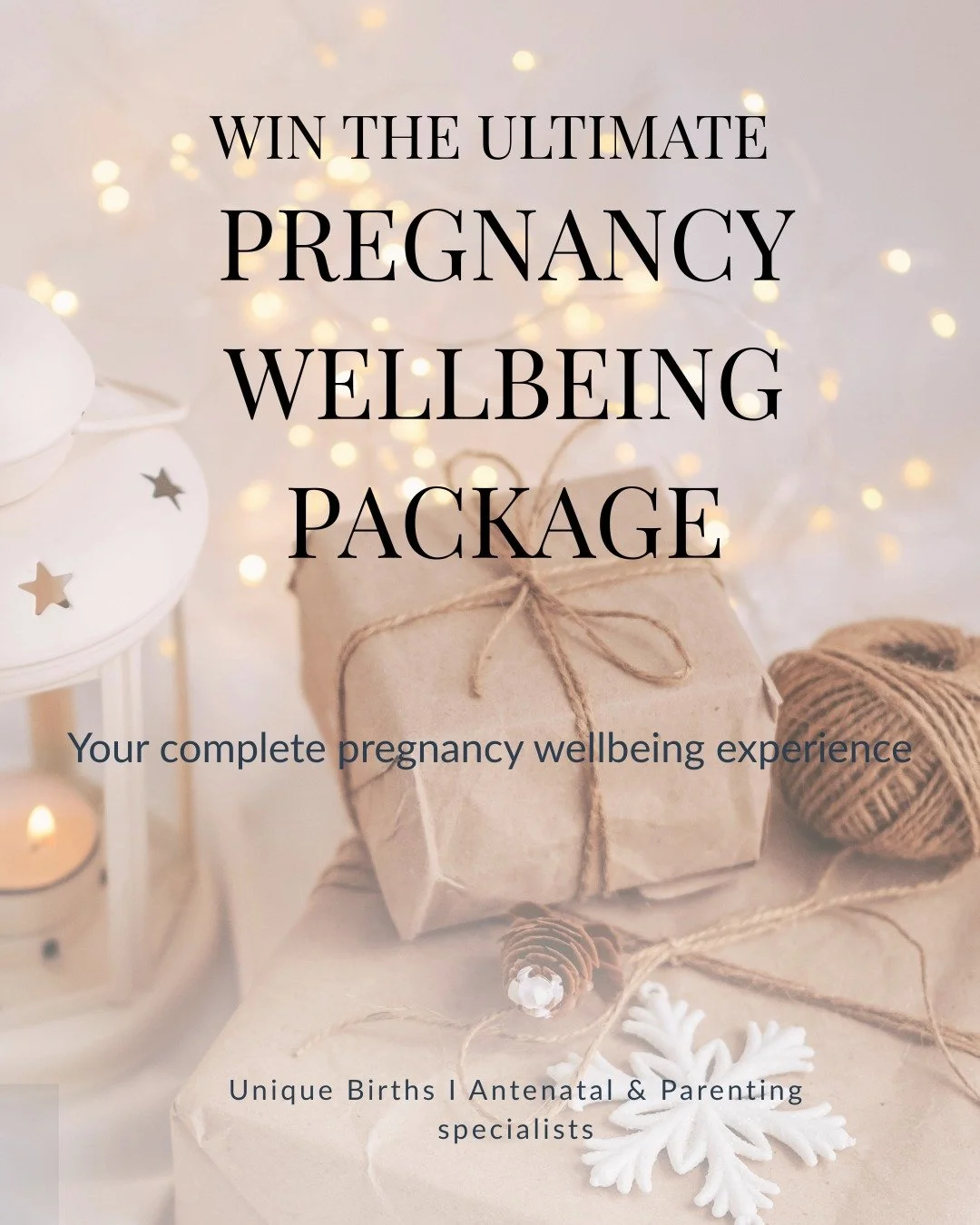 To celebrate this festive season , We've partnered with some incredible local specialists to create something truly special &mdash; a complete pregnancy and wellbeing experience designed to help you feel calm, supported, and cared for throughout your