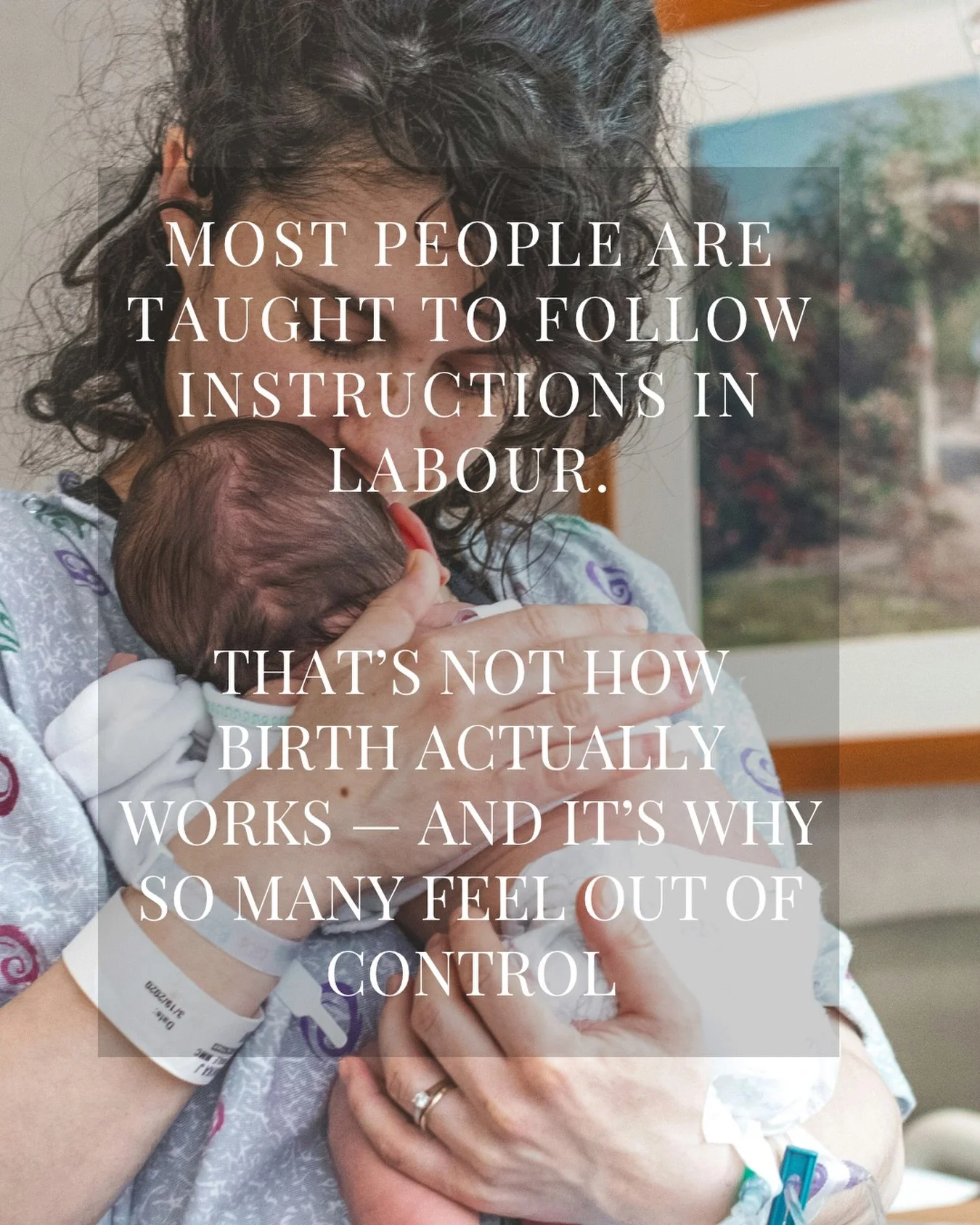Most of us are told what to do in labour &mdash; when to push, how to breathe, when things should happen.

But birth isn&rsquo;t something you perform step by step.

When you understand what your body is doing, things start to feel very different. Th