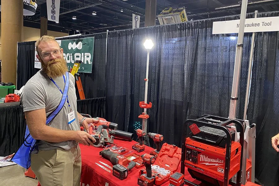 Northmen Roofing uses milwaulkee tools for all tile roof repairs